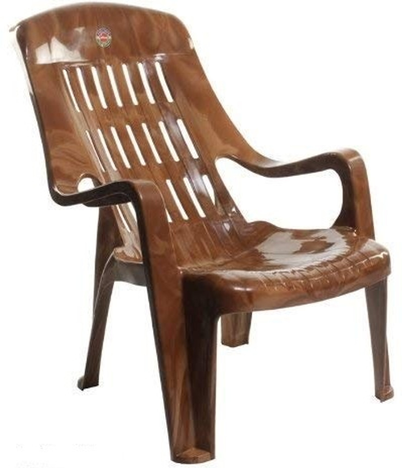 Image of cello Comfortable: Curved seat edge, extra-large backrest and seat panels Plastic Outdoor Chair