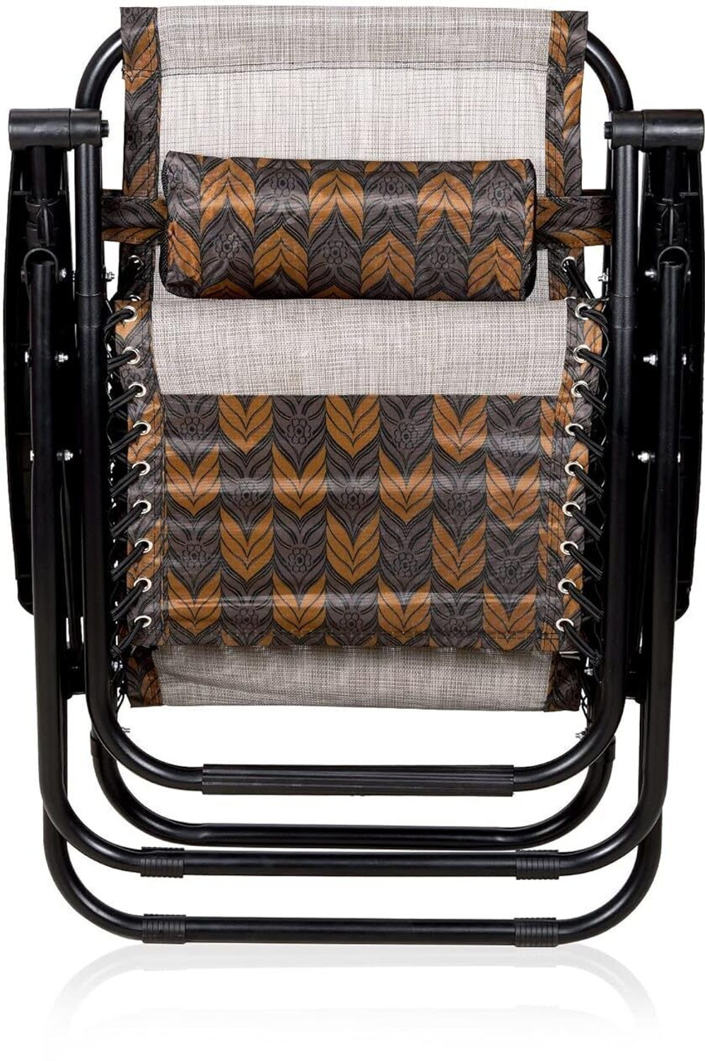 Image of Ginoya Brothers Zero Gravity Relax Chair For Lounge,Easy Chair for Lawn Portable and Foldable Fabric Outdoor Chair