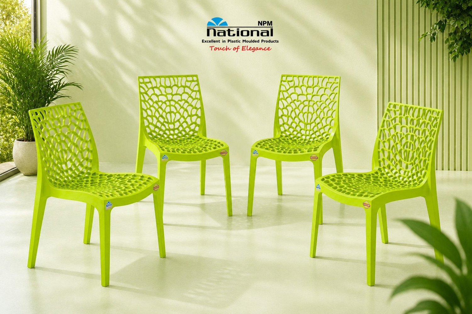 Image of NPM NATIONAL Plastic Outdoor Chair
