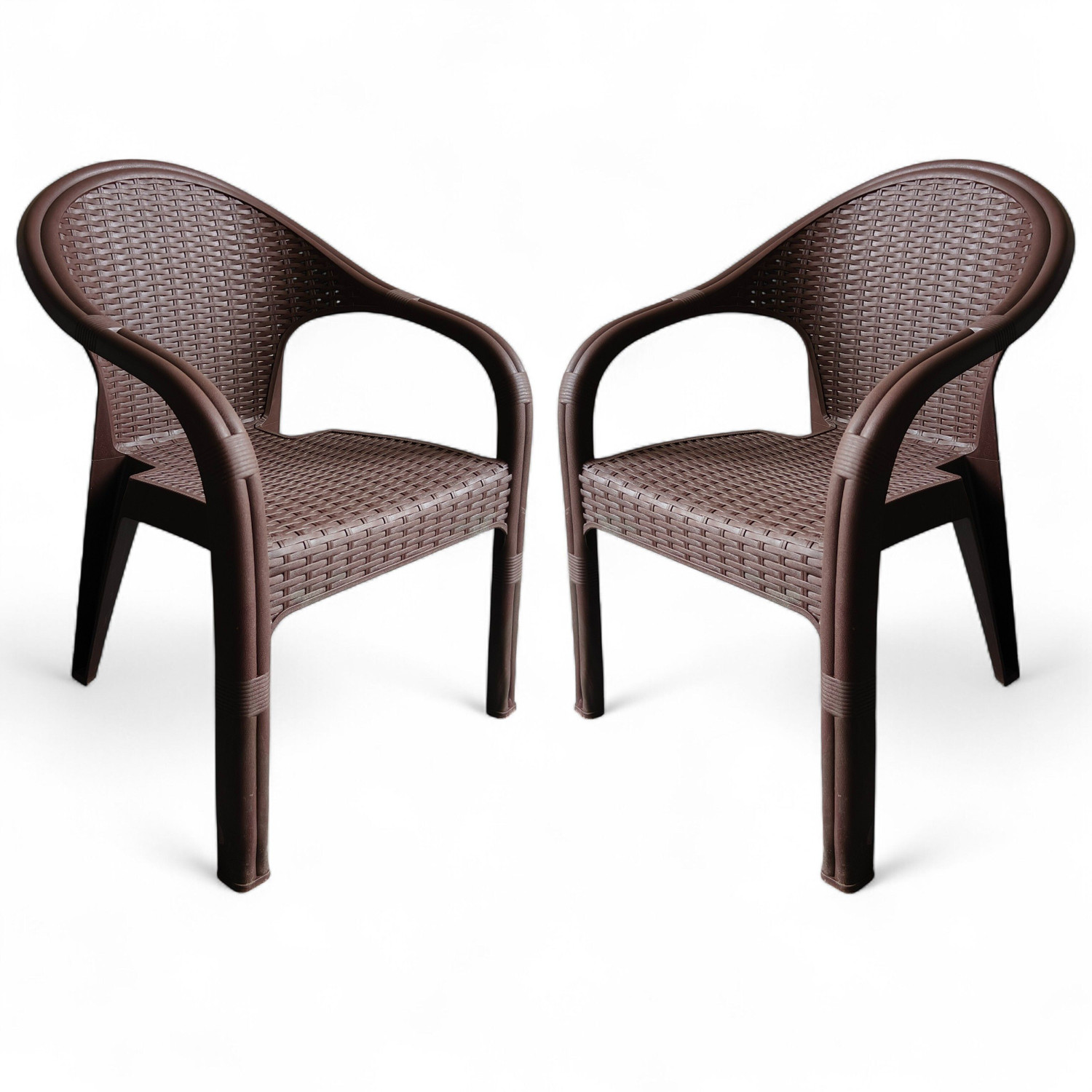 Image of TrendyLivings Sizz Plastic Chair for Home, Garden Plastic Outdoor Chair