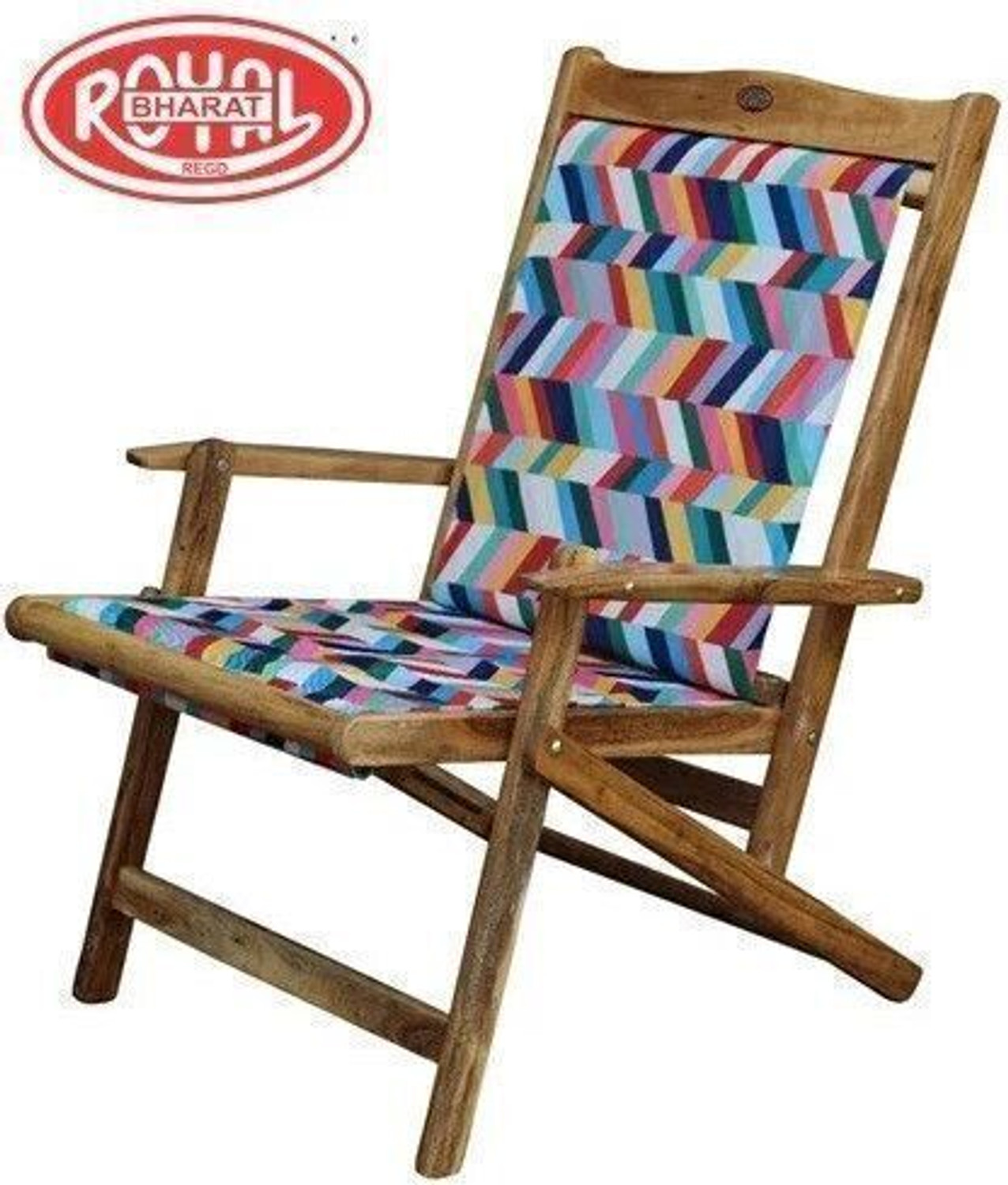Image of ROYAL BHARAT 218-Sleep &DreamChair-Multi Solid Wood Outdoor Chair