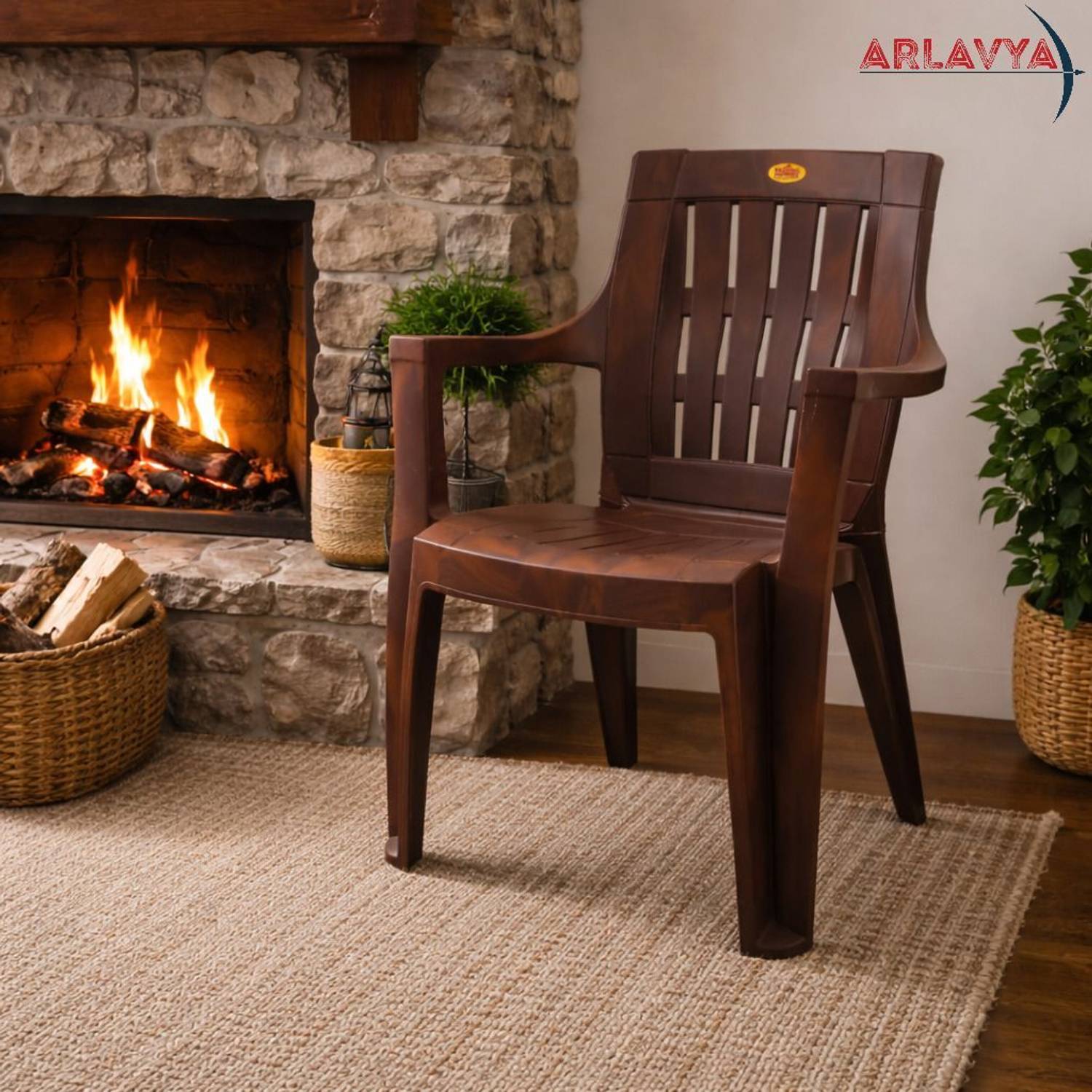 ARLAVYA Relaxo Plastic Chair - Image 5