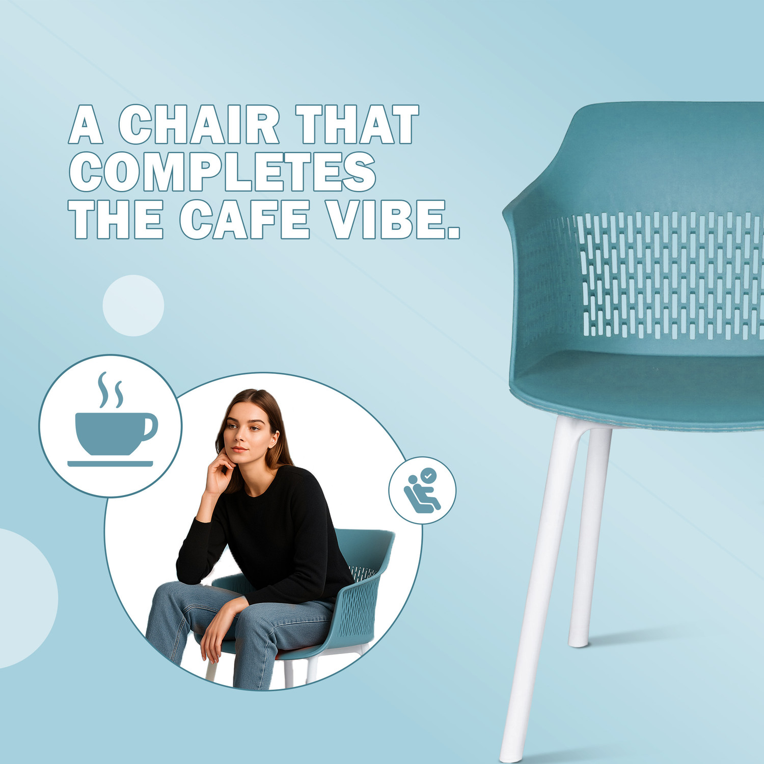 Image of Diya Plastic Outdoor Chair