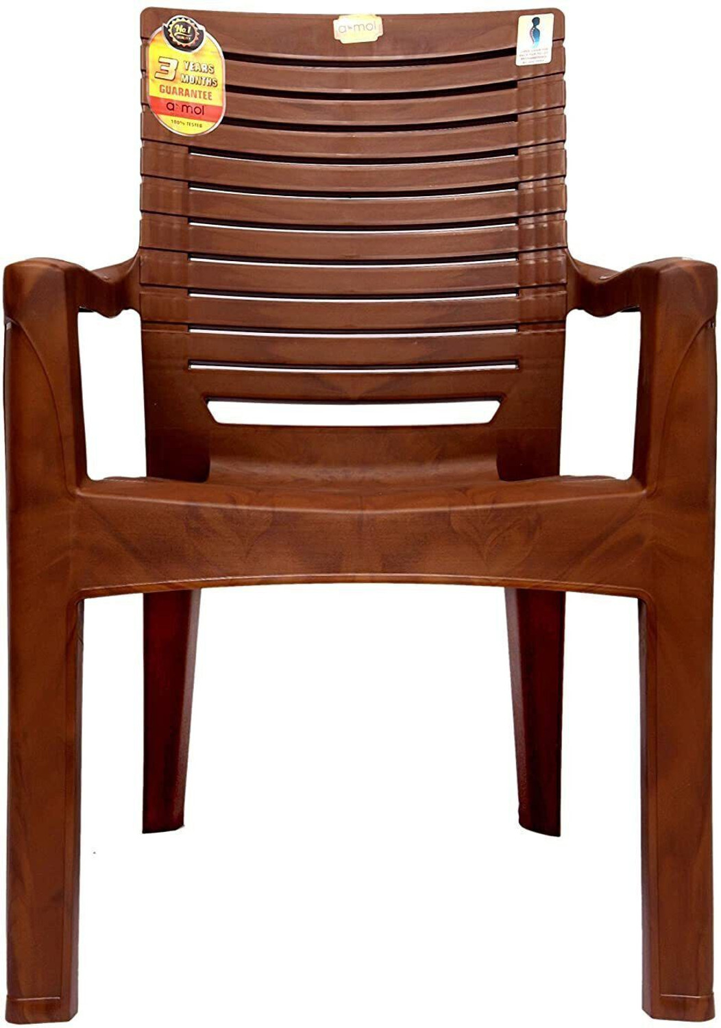 Image of Anmol Plastic chair heavy duty chair for home office and restaurant Plastic Outdoor Chair