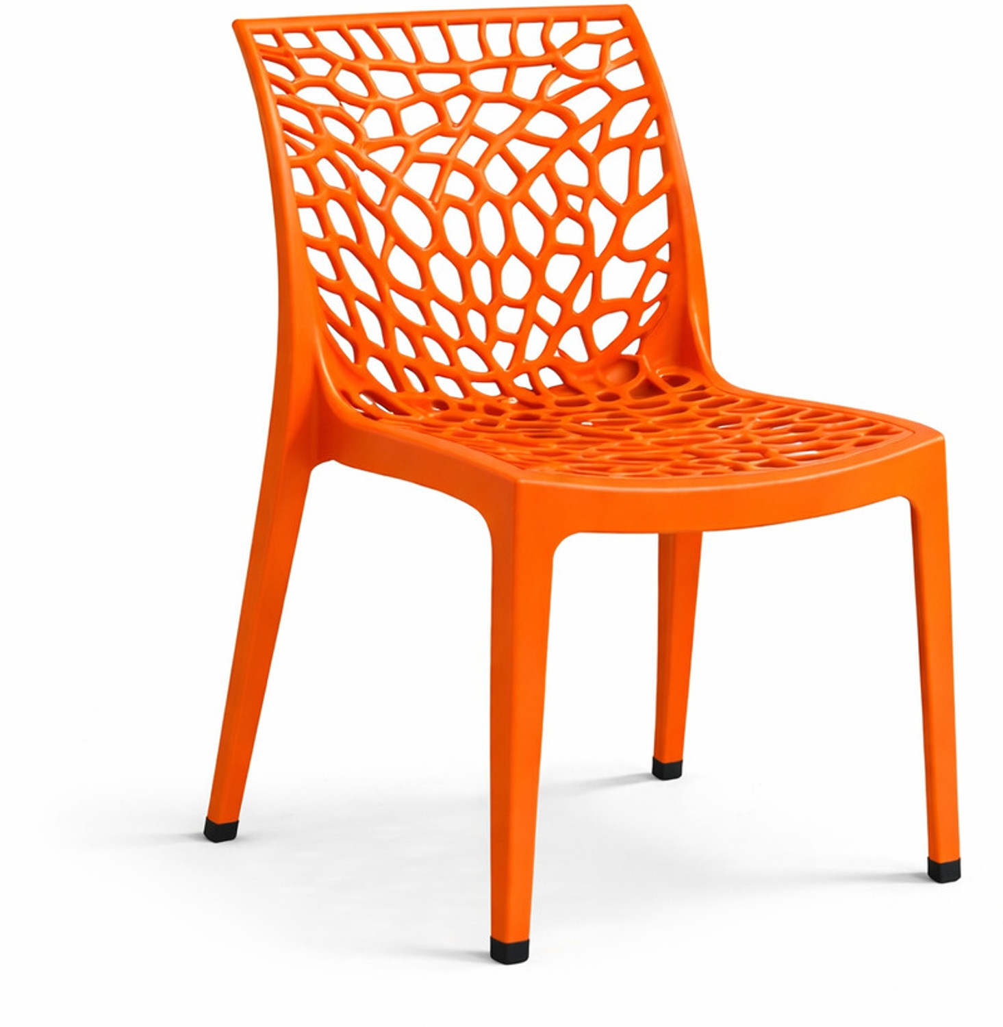 Image of SRI GAYATHRI POLYMERS Premium Web Design Plastic Chair|Stylish Modern Armless Chair for multipurpose Plastic Outdoor Chair