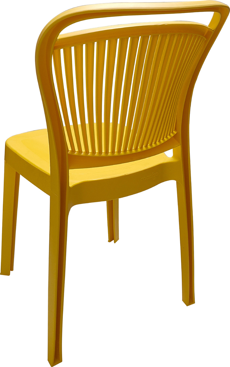 Image of Furniture Yard Mango Salsa Plastic Chair /Stackable Plastic Chair /Strong & Sturdy Structure / Plastic Outdoor Chair