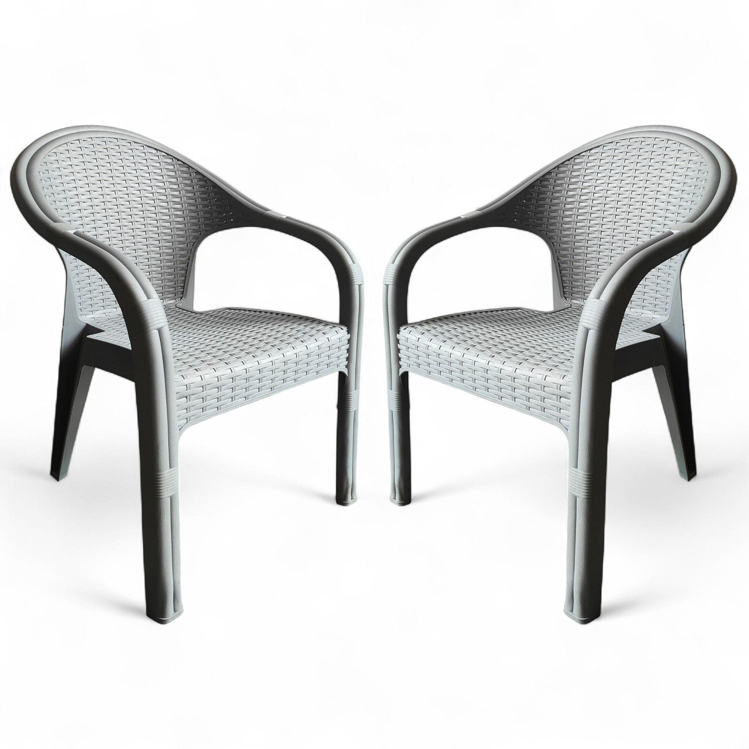 Image of TrendyLivings Sizz Plastic Chair for Home, Garden Plastic Outdoor Chair