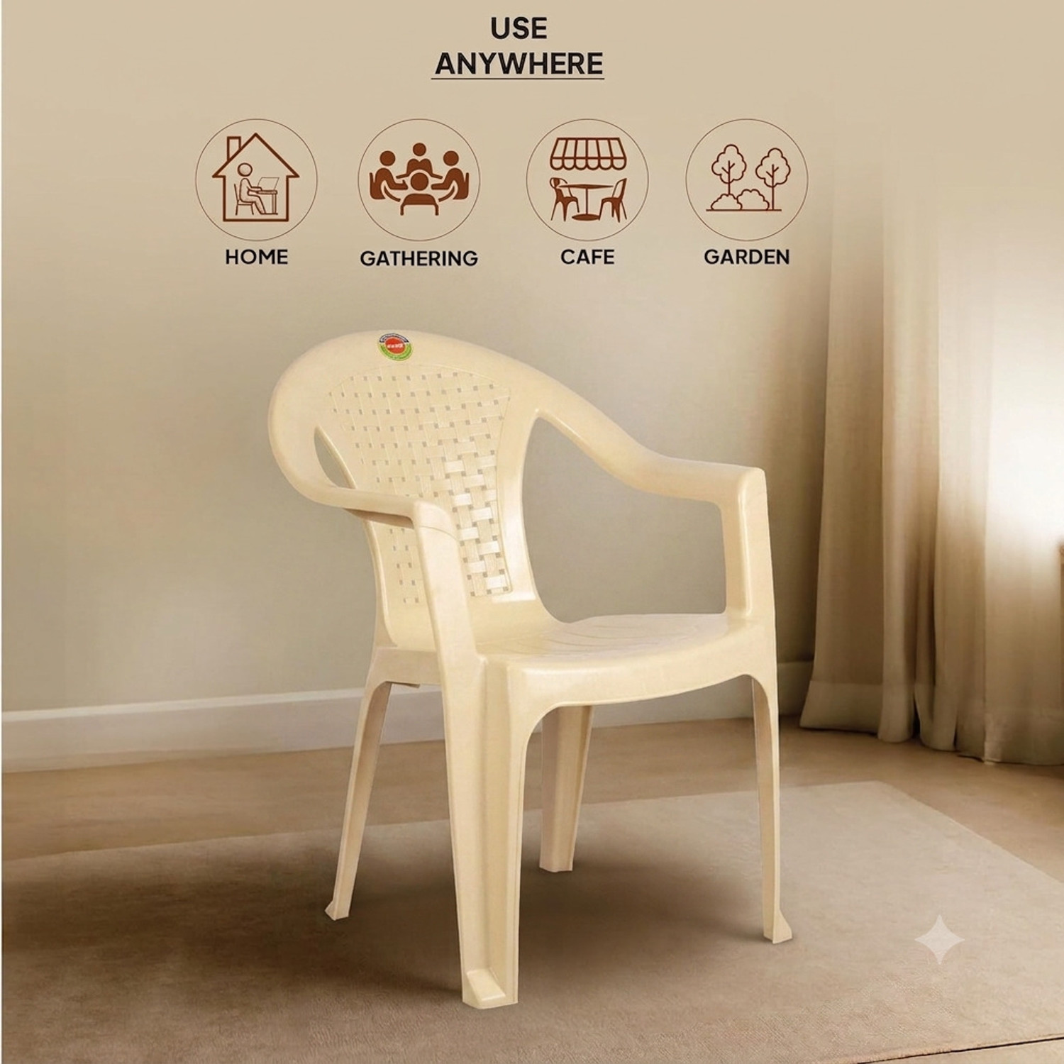 Image of cello Unique Plastic Outdoor Chair