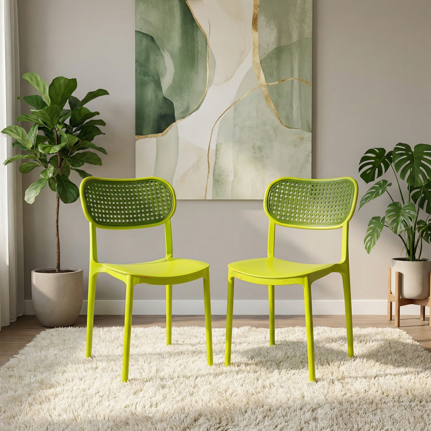 Image of TrendyLivings Chair for Home | Dining Chair | Suitable for Home, Cafe & Restaurant Plastic Outdoor Chair