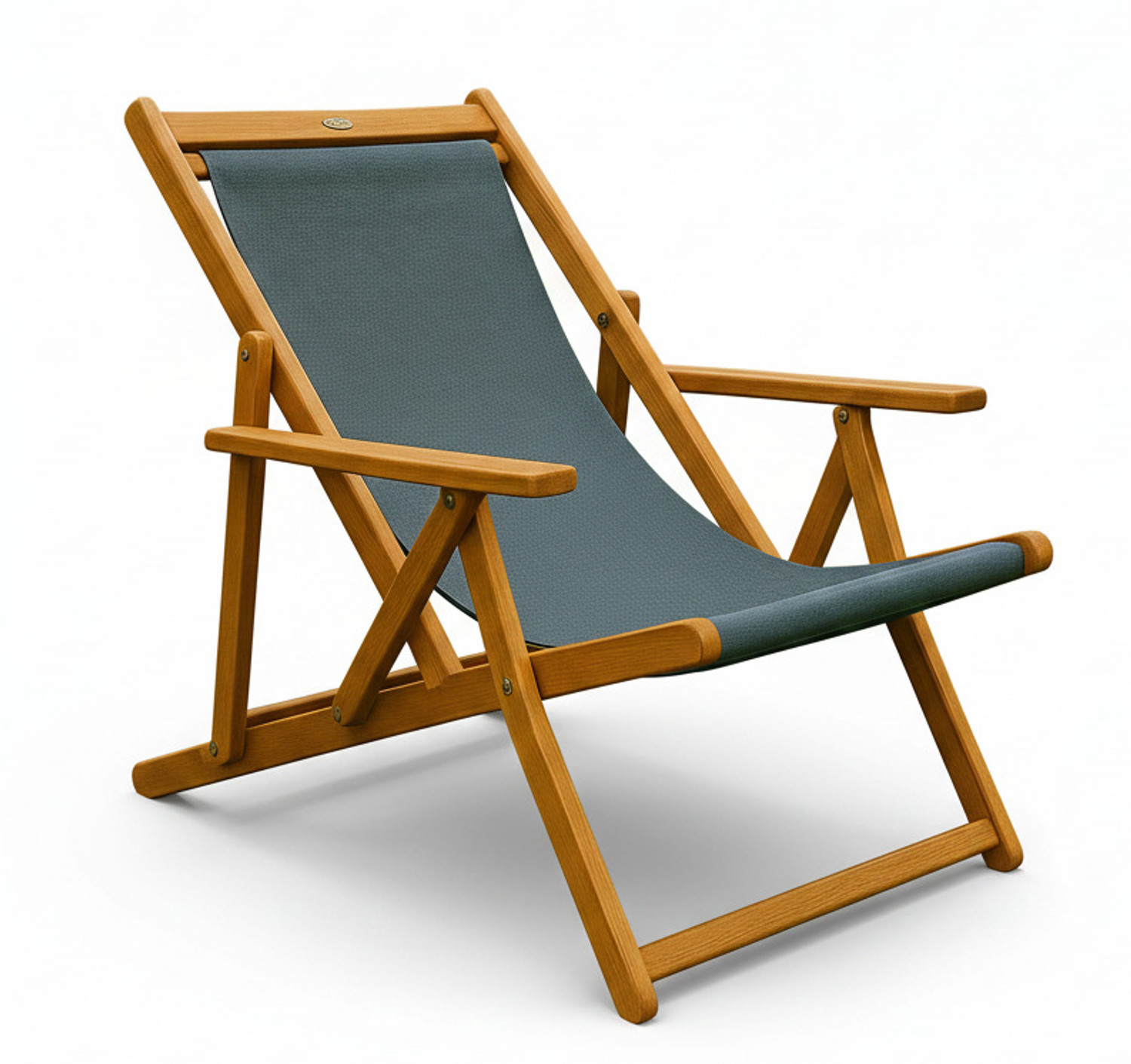 Image of ROYAL BHARAT 218-Sleep &DreamChair-Grey Solid Wood Outdoor Chair