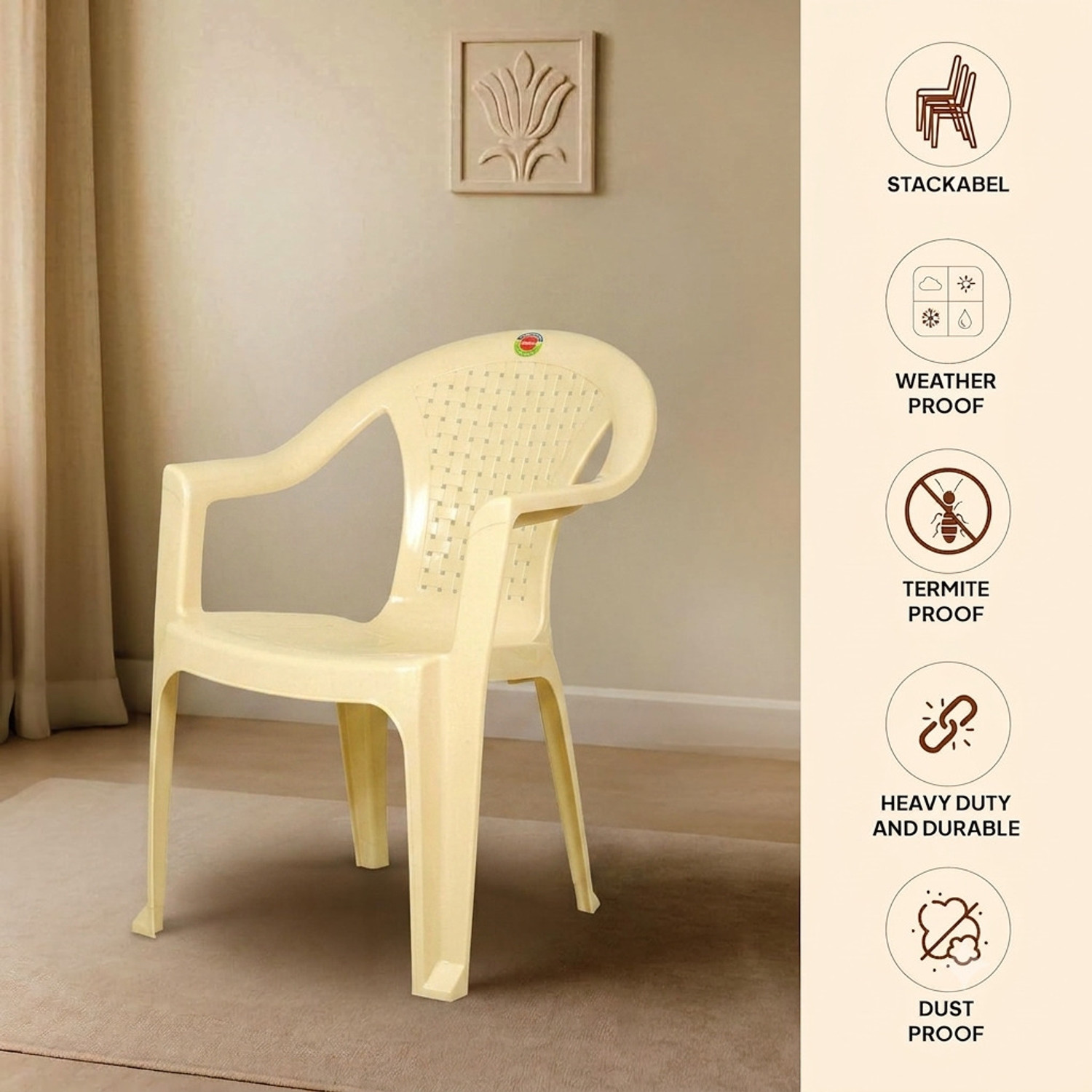 Image of cello Unique Plastic Outdoor Chair