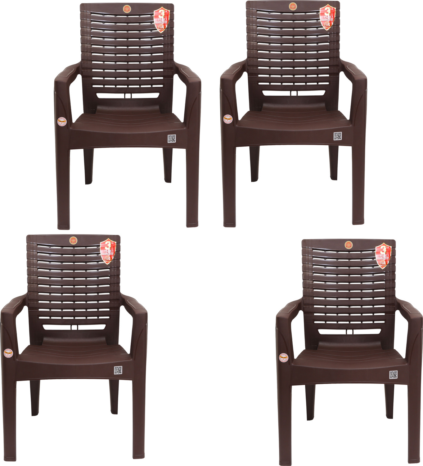 Image of PRIMEGOLD KING for Home,Office | Comfortable, ArmRest | Bearing Capacity upto 200Kg Plastic Outdoor Chair