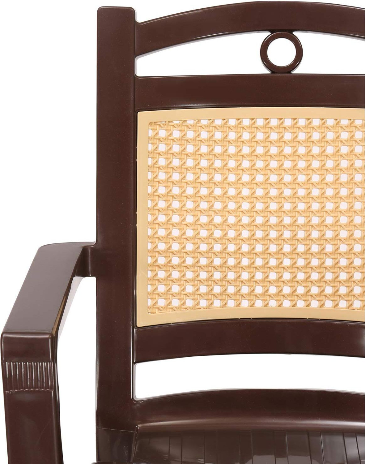 Image of Nilkamal Plastic Chair for Living room with Armrest for home /office /living room Plastic Outdoor Chair