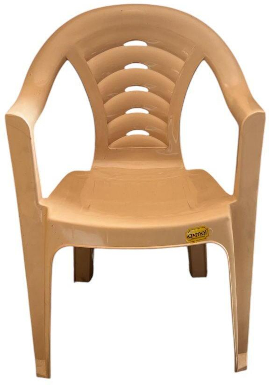 Image of Anmol ANMOL PANTHER BEIGE COLOR SET OF 2 FULLY COMFORT Plastic Outdoor Chair