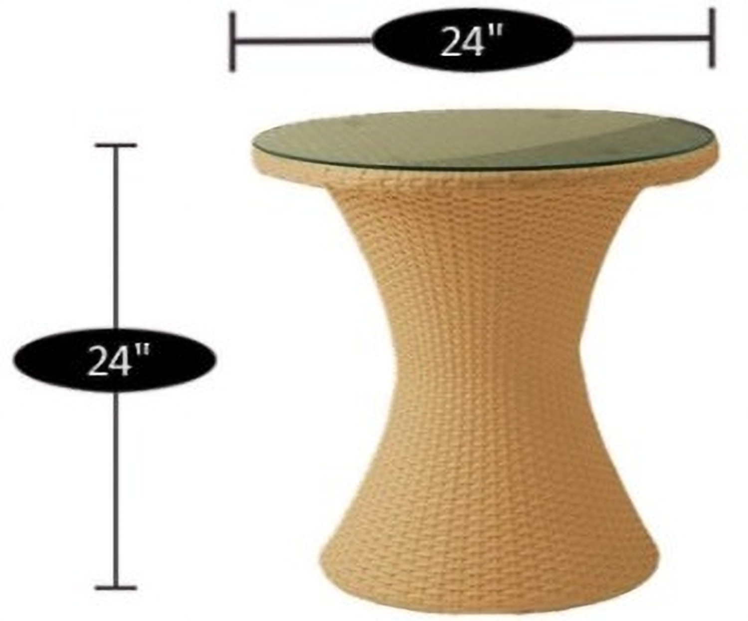 Image of KLODOR Premium Garden /Outdoor /Balcony /Terrace /Coffee /Poolside Patio Chair & Table Set Metal Outdoor Chair