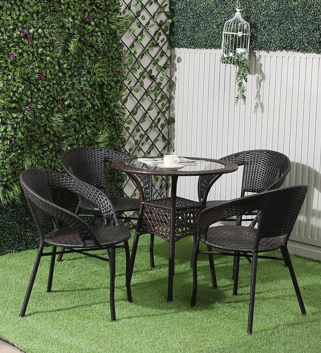 Aadya Craft Metal Table & Chair Set