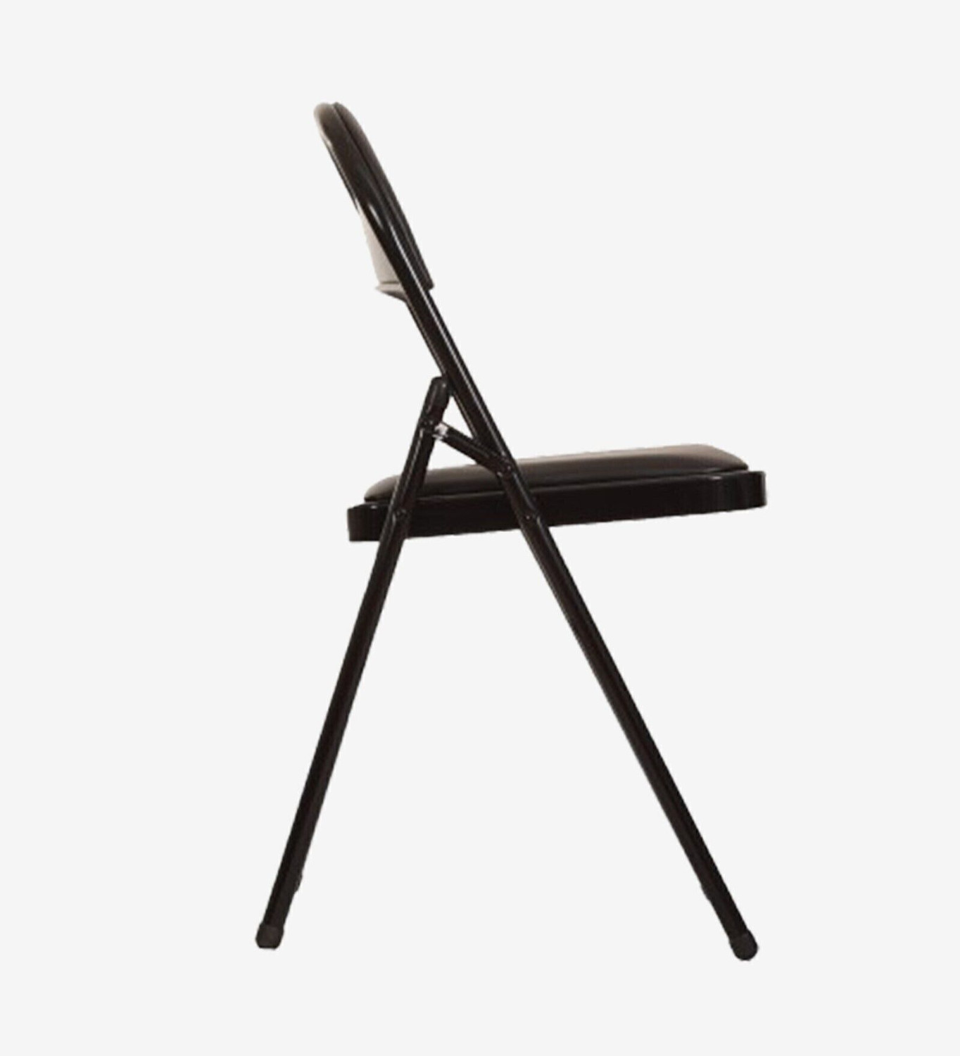 Image of FURNIMAX Foldable Metal Chair Study Office Portable Space Saving Chair Metal Outdoor Chair