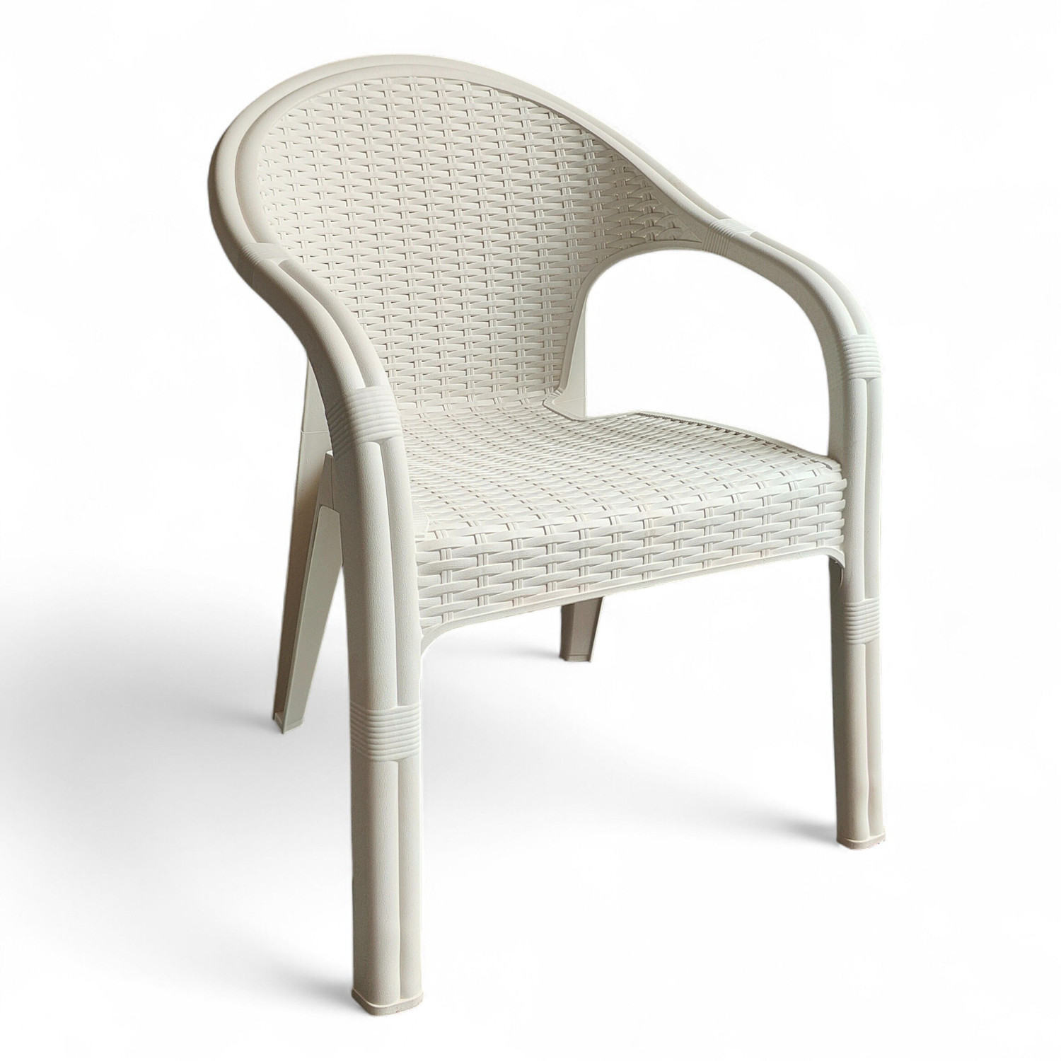 Image of TrendyLivings Sizz Plastic Chair for Home, Garden Plastic Outdoor Chair