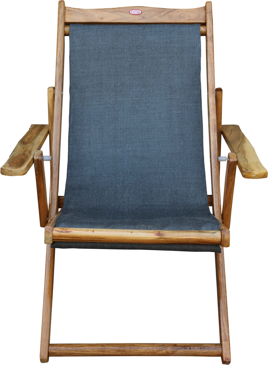 Image of ROYAL BHARAT 218-Sleep &DreamChair-Grey Solid Wood Outdoor Chair