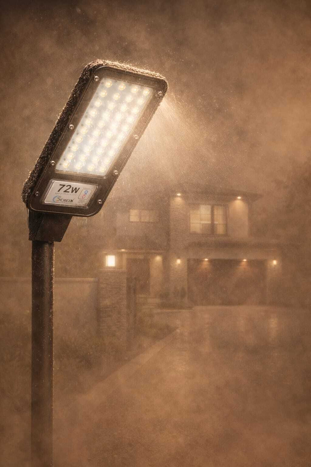 Image of SCHEIN Aurastar 72W Energy Saving LED Street Light BIS Approved | Long Life LED Technology | Lightweight Plastic Rust-Free Body | Street Road Parking Campus Light | Pack of 1 Street Light Outdoor Lamp