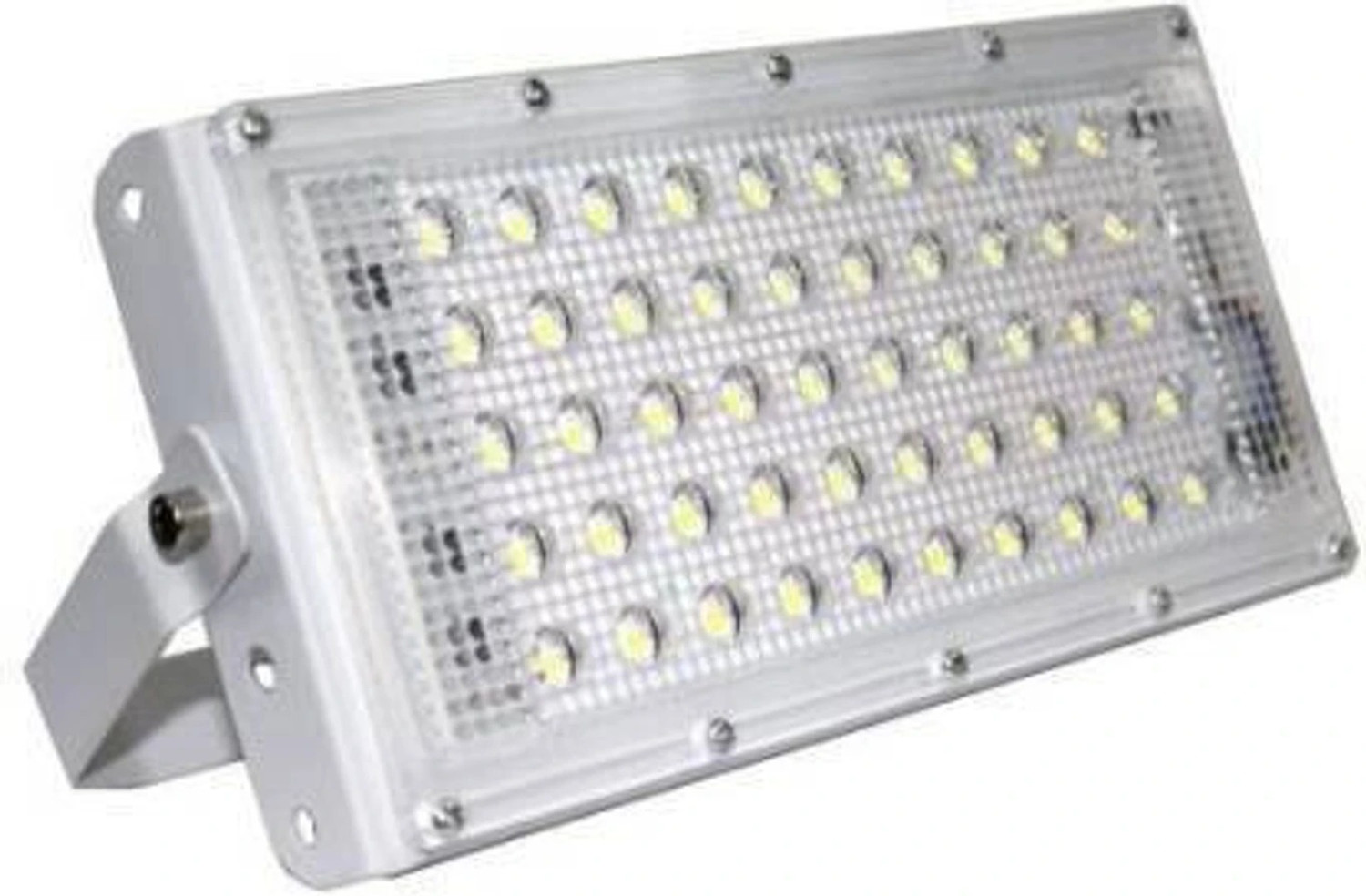 Image of Jeko 50 Watt LED Brick Flood Light | Outdoor Waterproof Focus Light for Garden, Gate, Parking & Security Lighting Flood Light Outdoor Lamp (White)