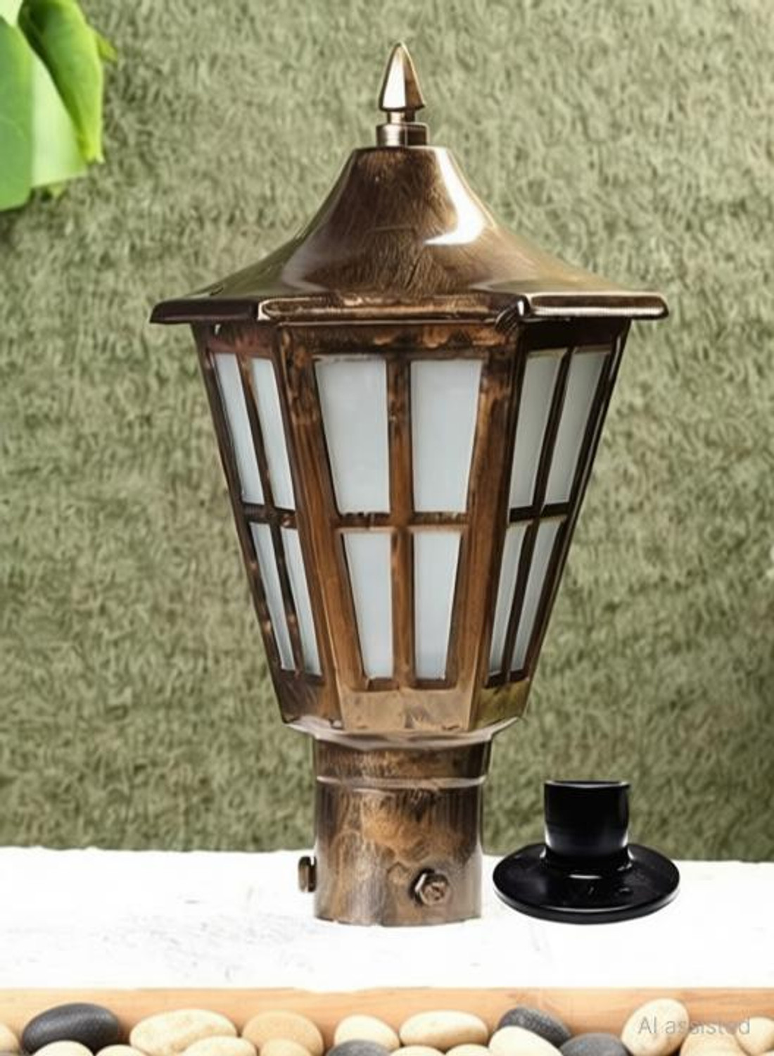 Image of G CHHARIYA TRADERS GATE LIGHT FOR HOME GATE WATERPROOF PACK OF 1 ( STAND FREE ) Gate Light Outdoor Lamp