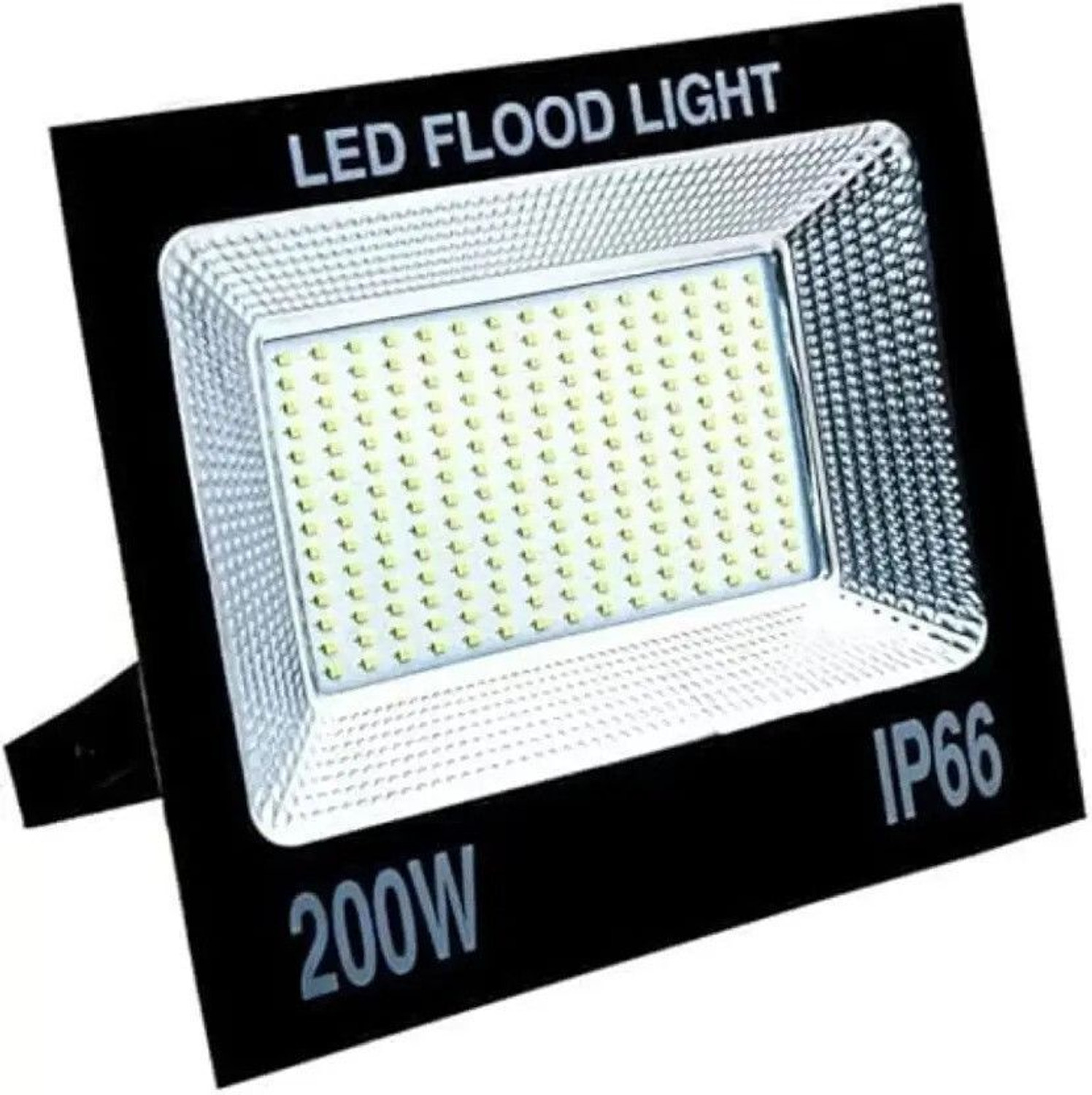 Image of Raghav trading 200 Watt Ultra Thin Slim Ip66 LED Flood Outdoor Light Cool White Waterproof (Pack of 1) Flood Light Outdoor Lamp