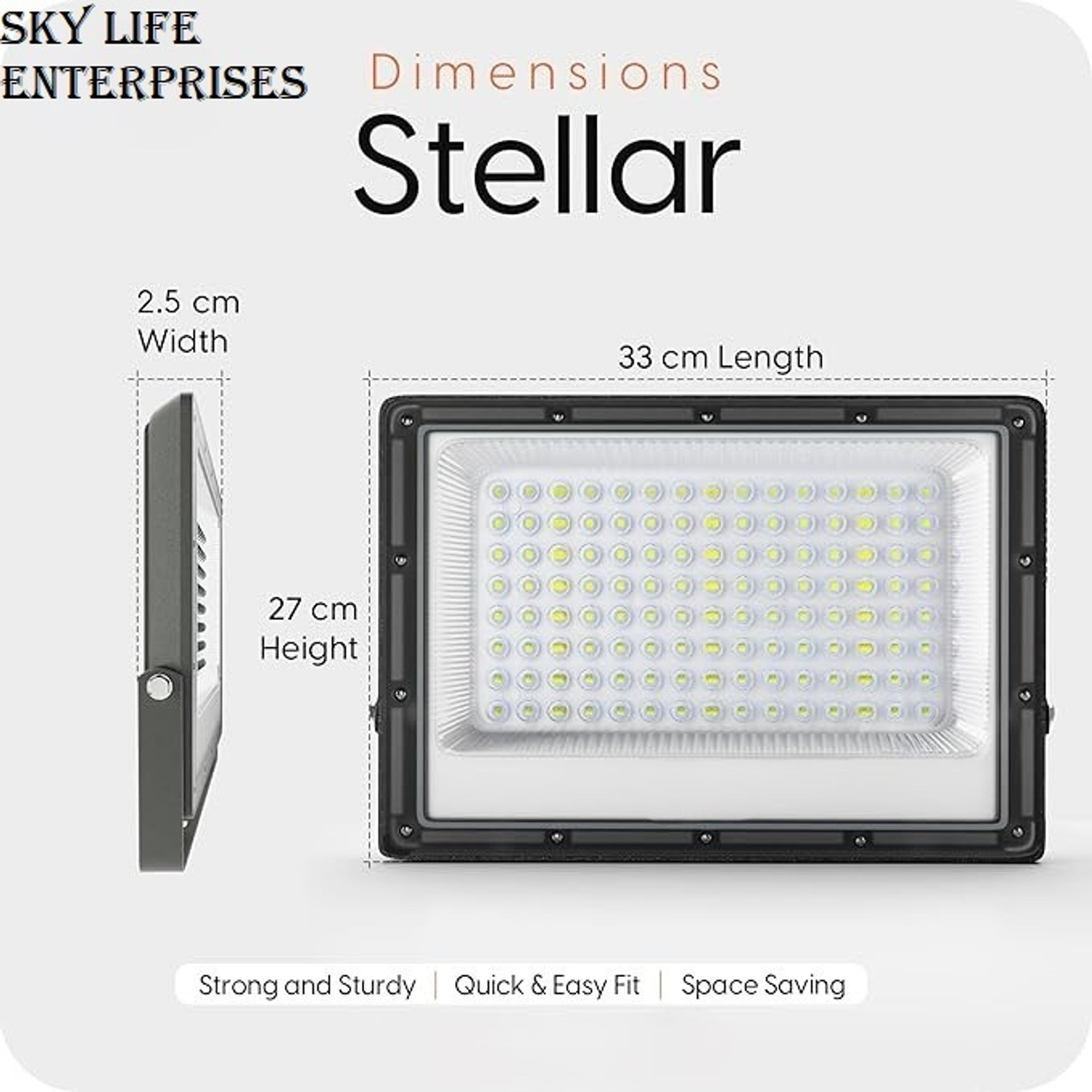 Image of FOXSUN 150W Lens Flood Light With Extension Bracket 180 Bright SMD Light IP67 Waterproof Flood Light Outdoor Lamp