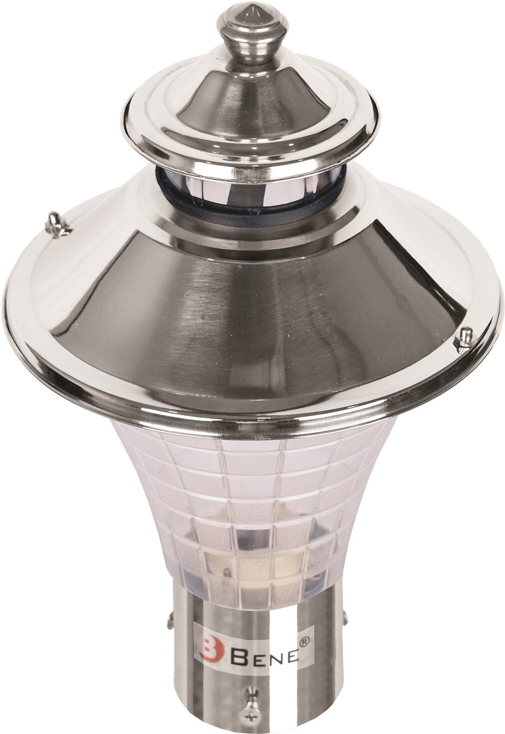 Image of BENE Outdoor Lamp Geruit (Steel, 18 Cms, Pack of 2 Pcs) Gate Light Outdoor Lamp