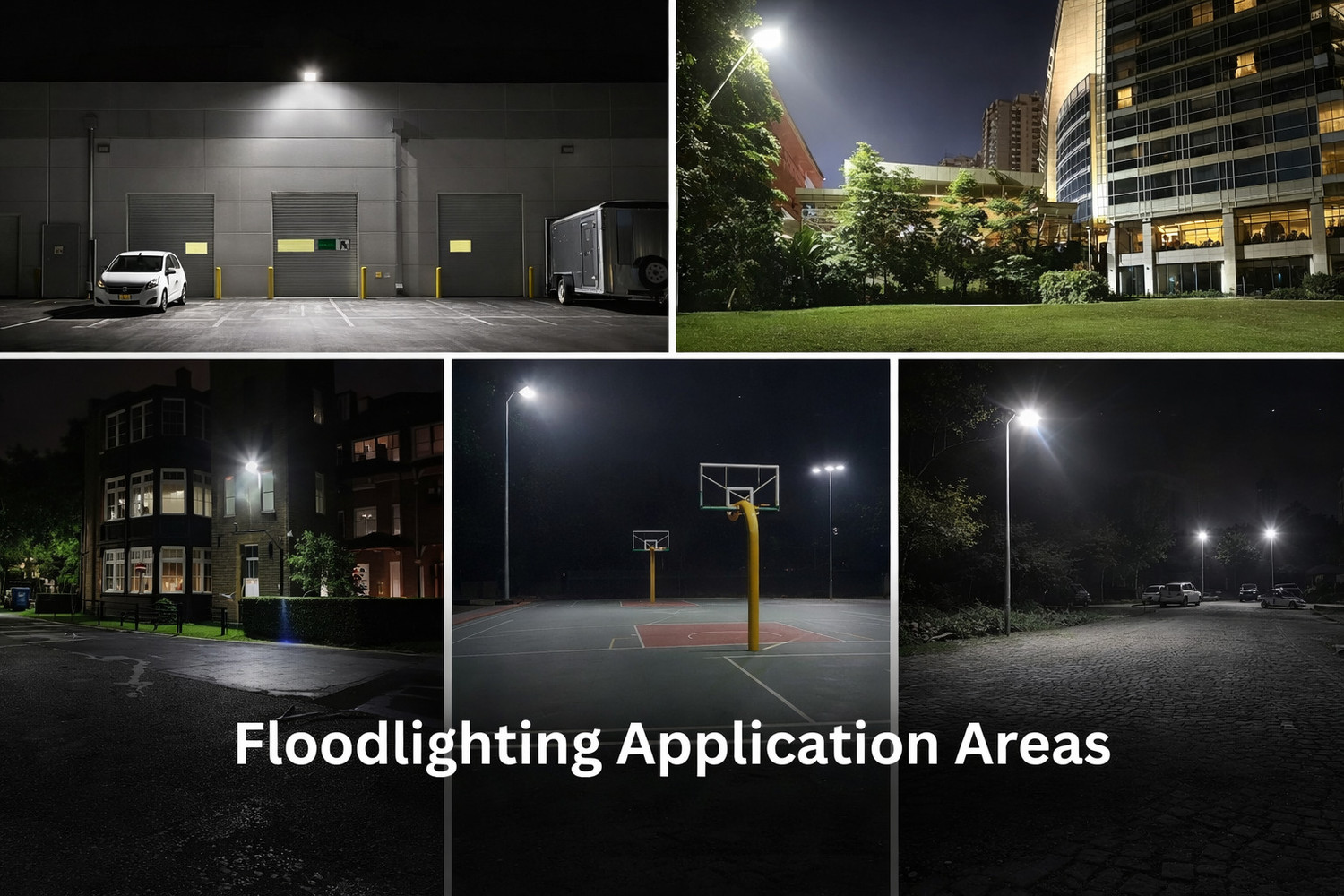 Image of OPM TRADING 150W LED Floodlight High Lumen IP65 Outdoor Security Lamp Flood Light Outdoor Lamp