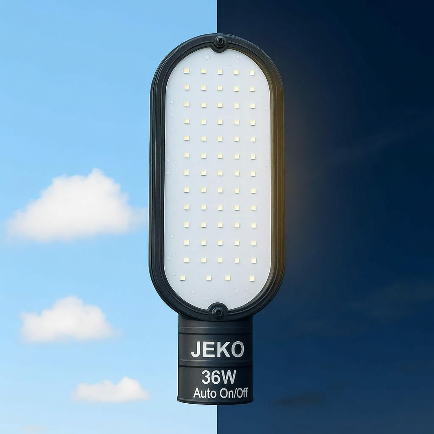 Image of Jeko 36W LED Street Light with Motion SensorEnergy-Efficient Lamp for Street, Garden, Parking (Pack of 1) Street Light Outdoor Lamp Street Light Outdoor Lamp