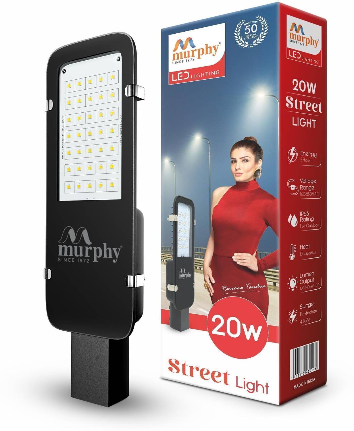 MURPHY LED 20W Street Ligth Street Light Outdoor Lamp Price in