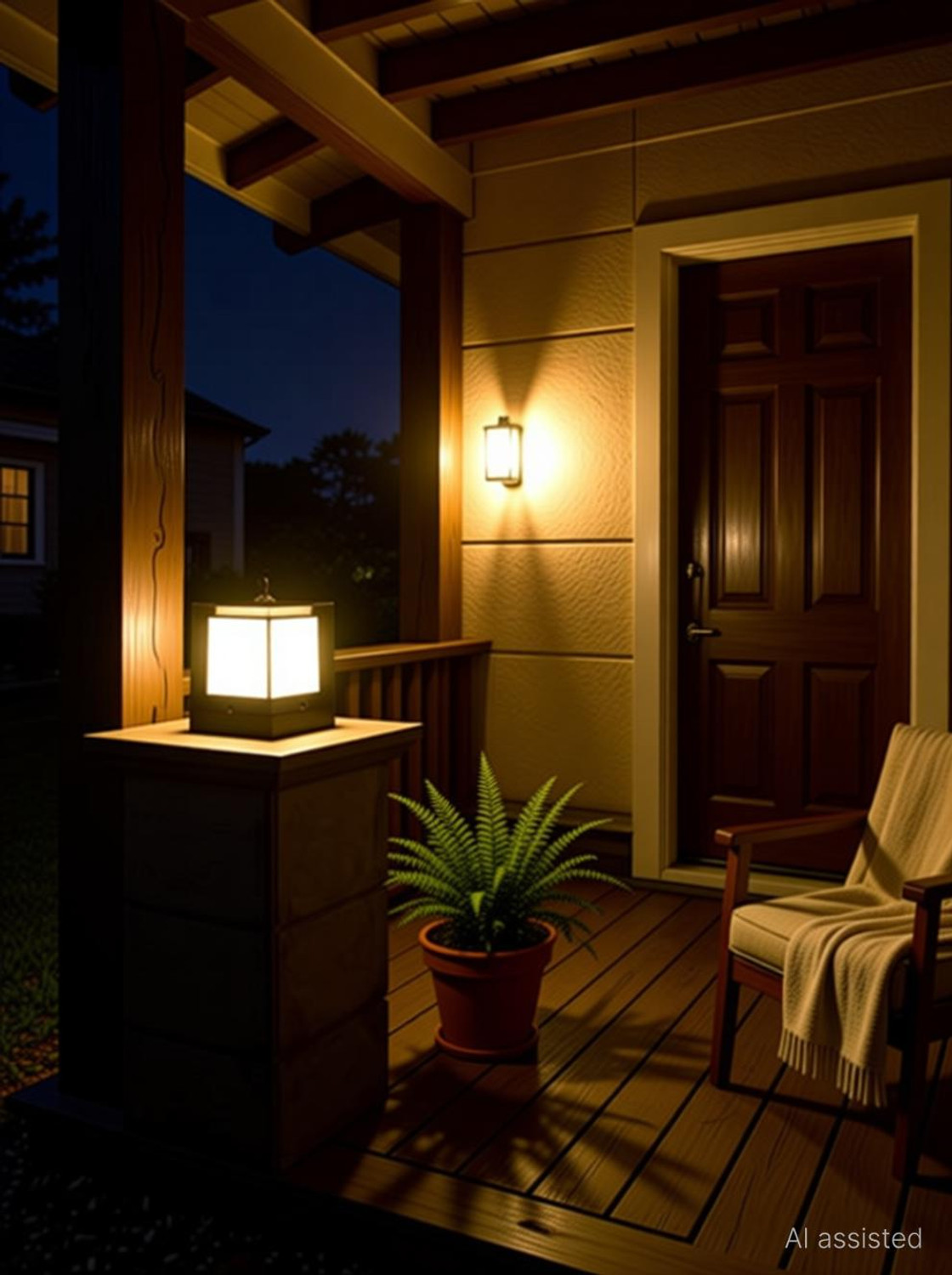 Image of Areezo BLACK CHINA GATE LIGHT FOR HOME DECOR (BULBNOT INCL.) (PACK OF 2) Gate Light Outdoor Lamp