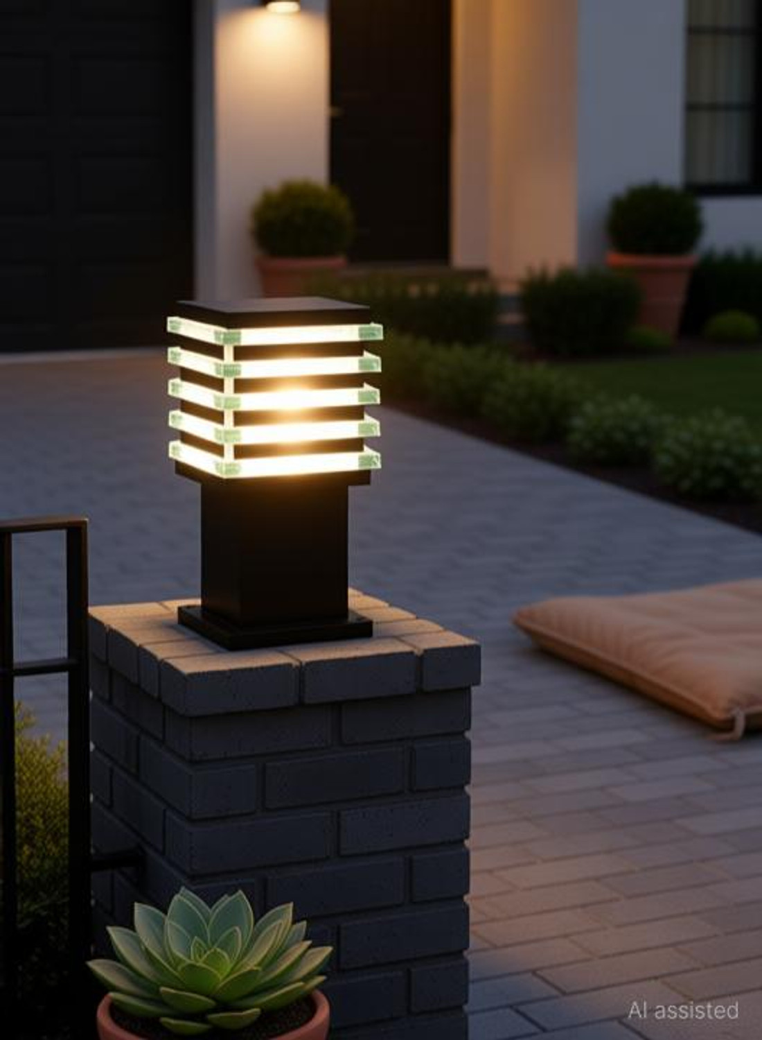 Image of Areezo ARGL01 Gate Light Outdoor Lamp