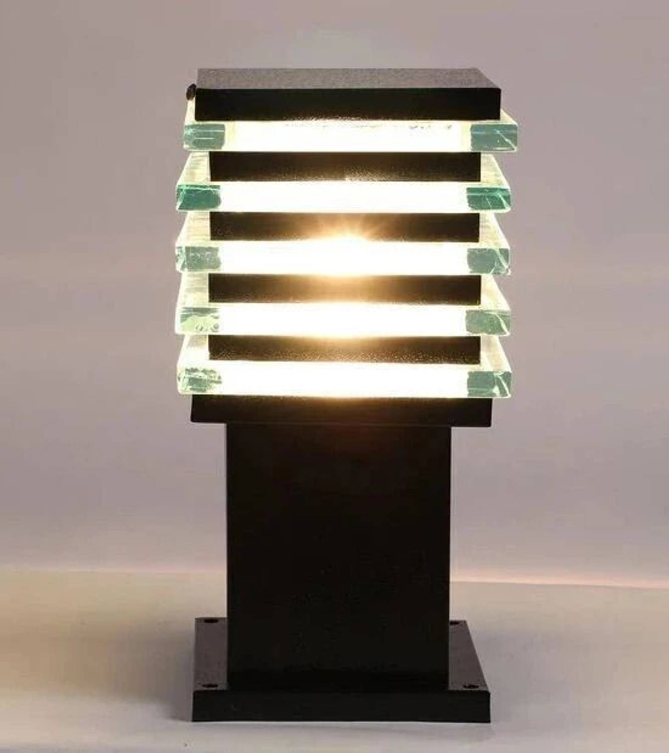 Areezo ARGL01 Gate Light Outdoor Lamp (Black)