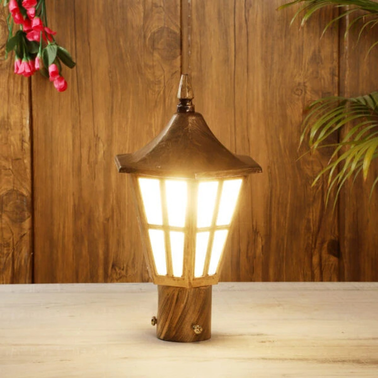 Image of G CHHARIYA TRADERS GATE LIGHT FOR HOME GATE WATERPROOF PACK OF 1 ( STAND FREE ) Gate Light Outdoor Lamp