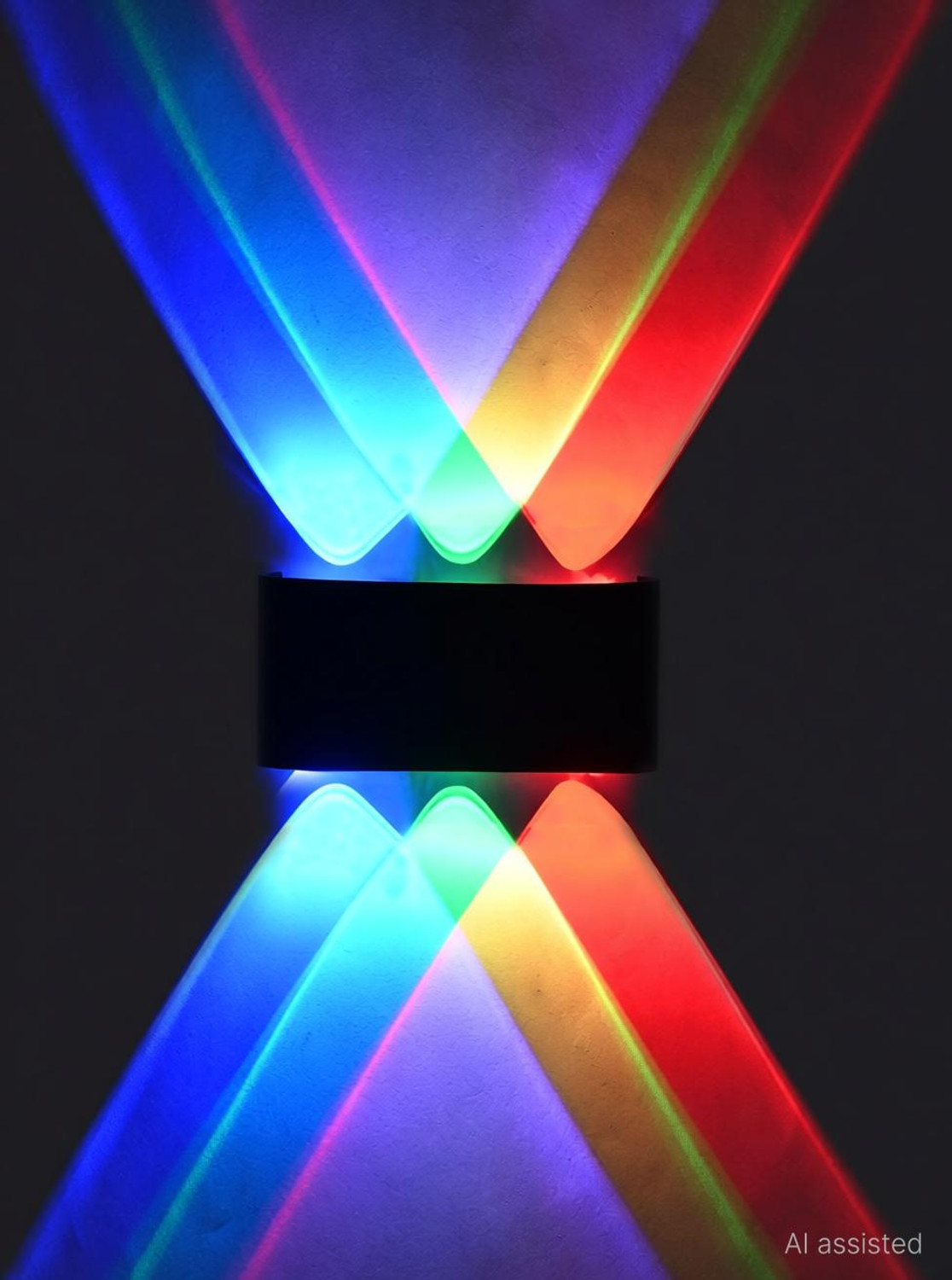 Image of YOGABACA LED Outdoor Waterproof IP65 Exterior interior Wall Step Up Down Light Fixture Lamp Post Light Outdoor Lamp