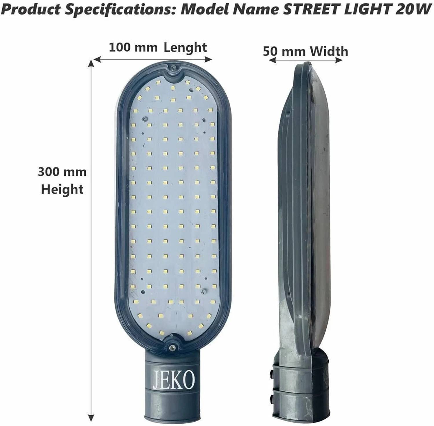 jk_20 W Led Street Light-Street Light Led-Flood Light- Waterproof-LED Light Flood Light Outdoor Lamp - Image 1