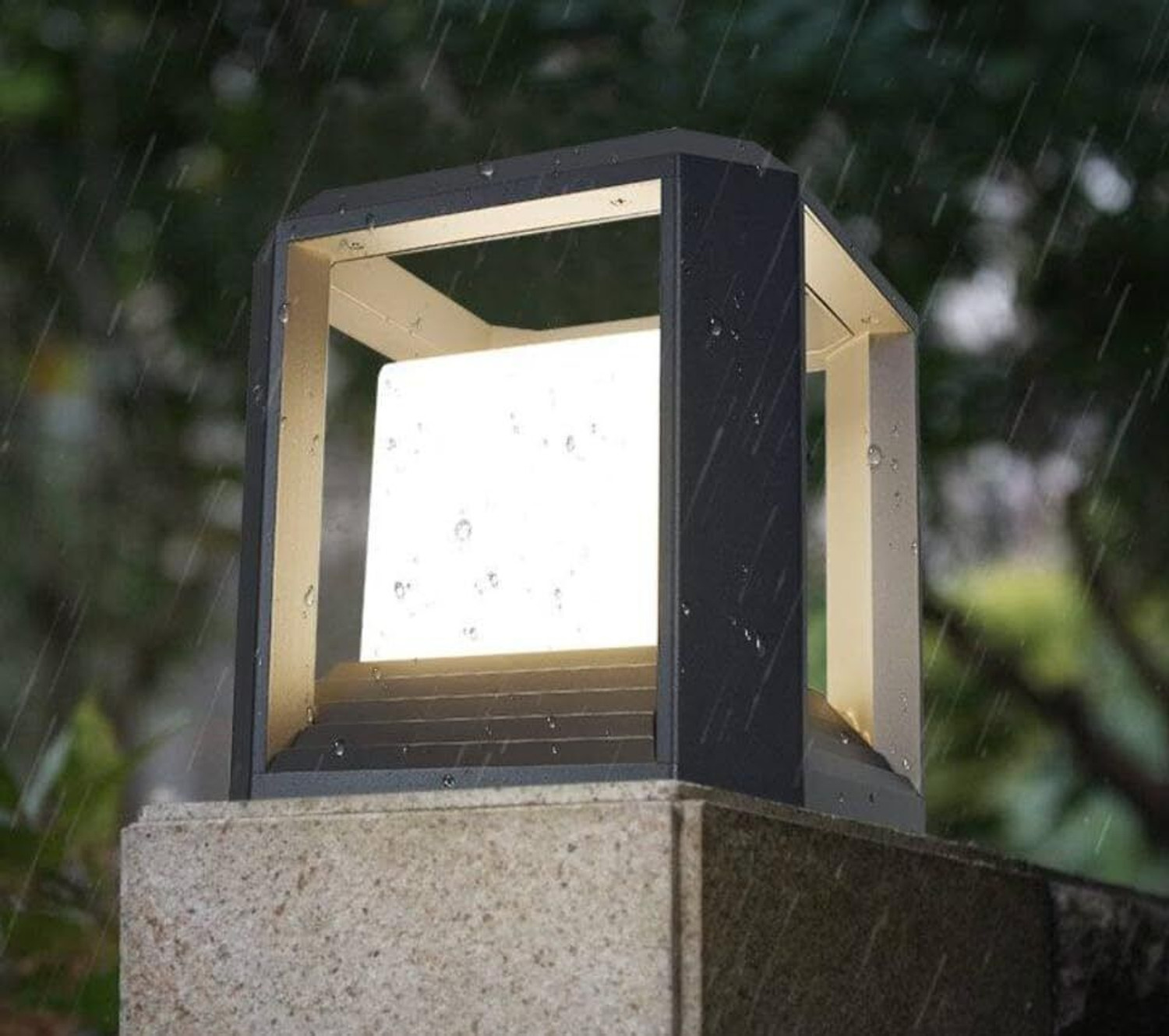 Image of GENREE Premium Unique (WITHOUT BULB) PACK OF 2 Gate Light Outdoor Lamp