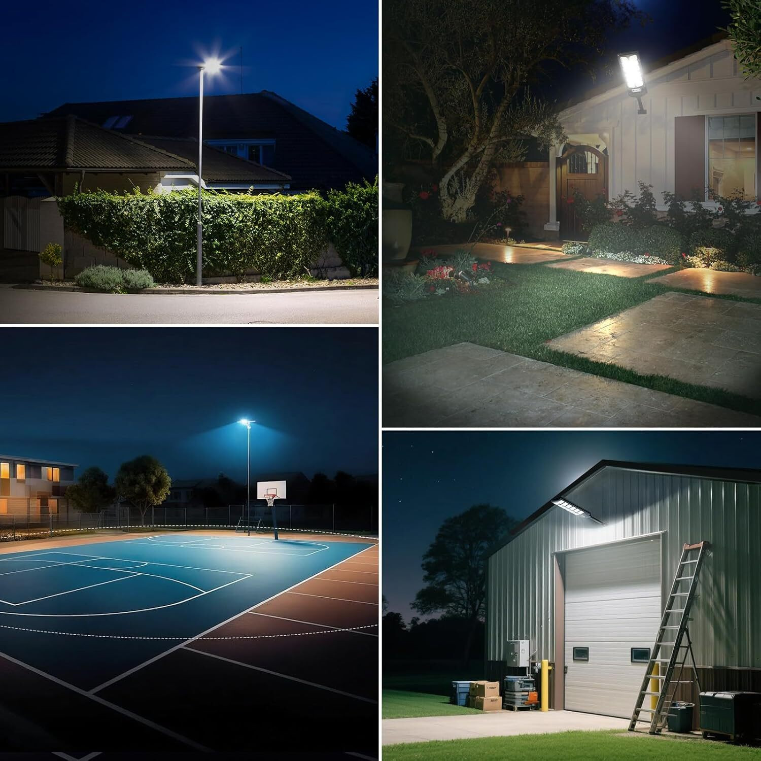 Image of WAAREE 50W NEO LED Street Light | IP67 Waterproof | Aluminium Body Street Light Outdoor Lamp (White)