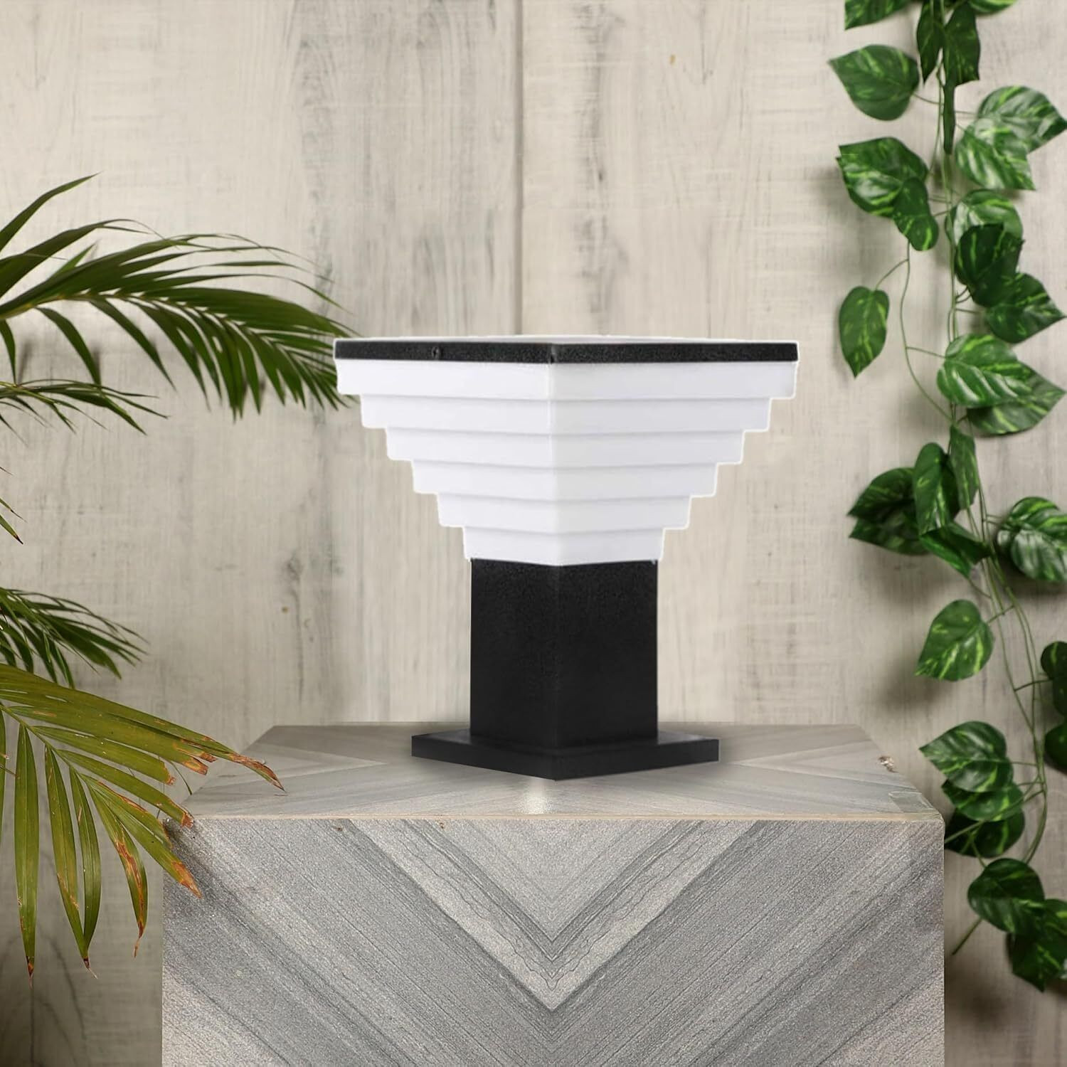 Image of GENREE Premium Unique (WITHOUT BULB) PACK OF 2 Gate Light Outdoor Lamp