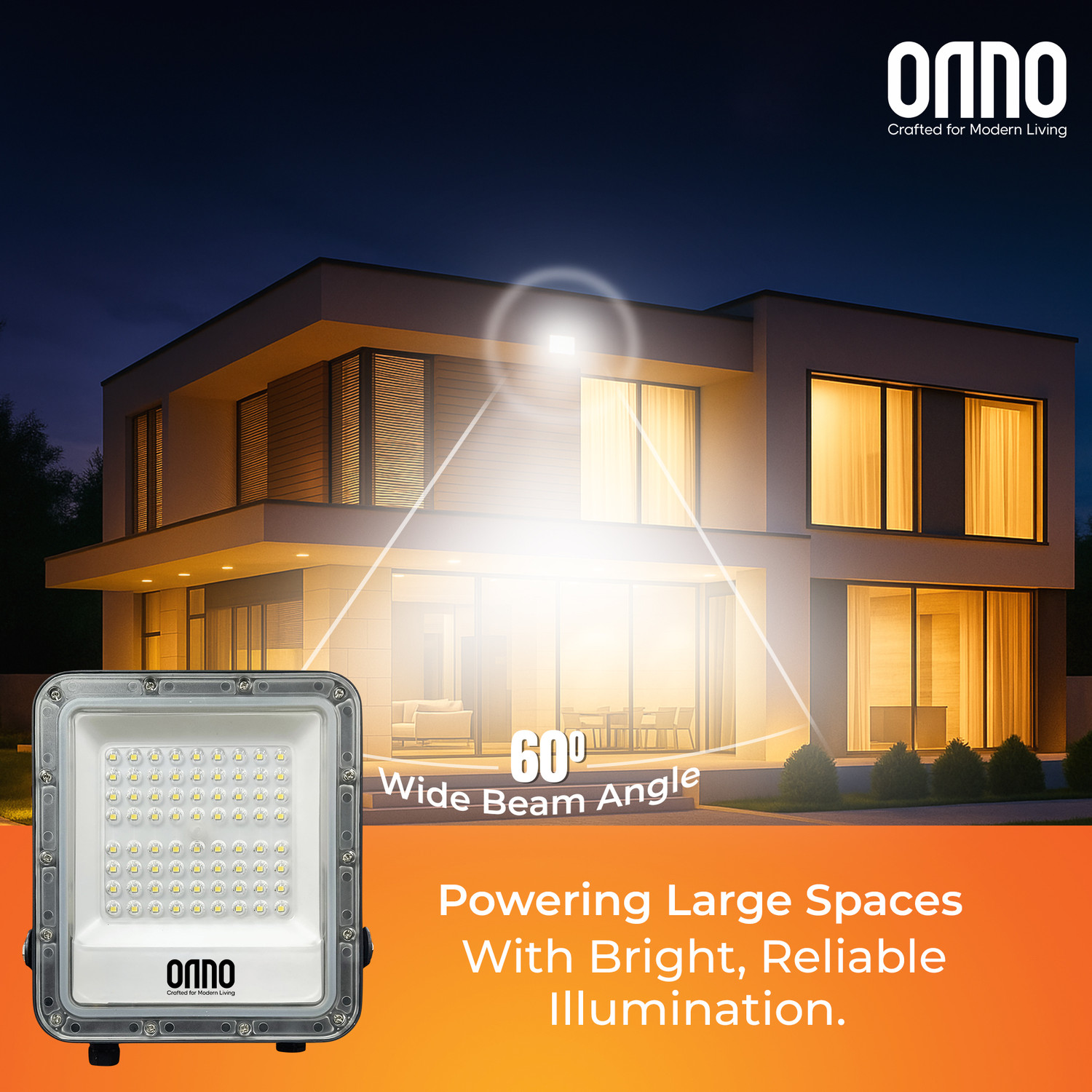 Image of ONNO ON-FL-D-050W Flood Light Outdoor Lamp
