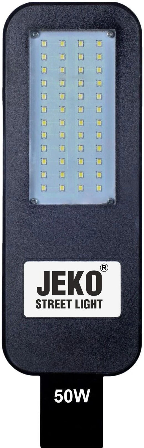 Image of Jeko 50W Waterproof Outdoor LED Street Light - BIS Approved Corded Electric Street Lamp for Reliable Illumination Street Light Outdoor Lamp