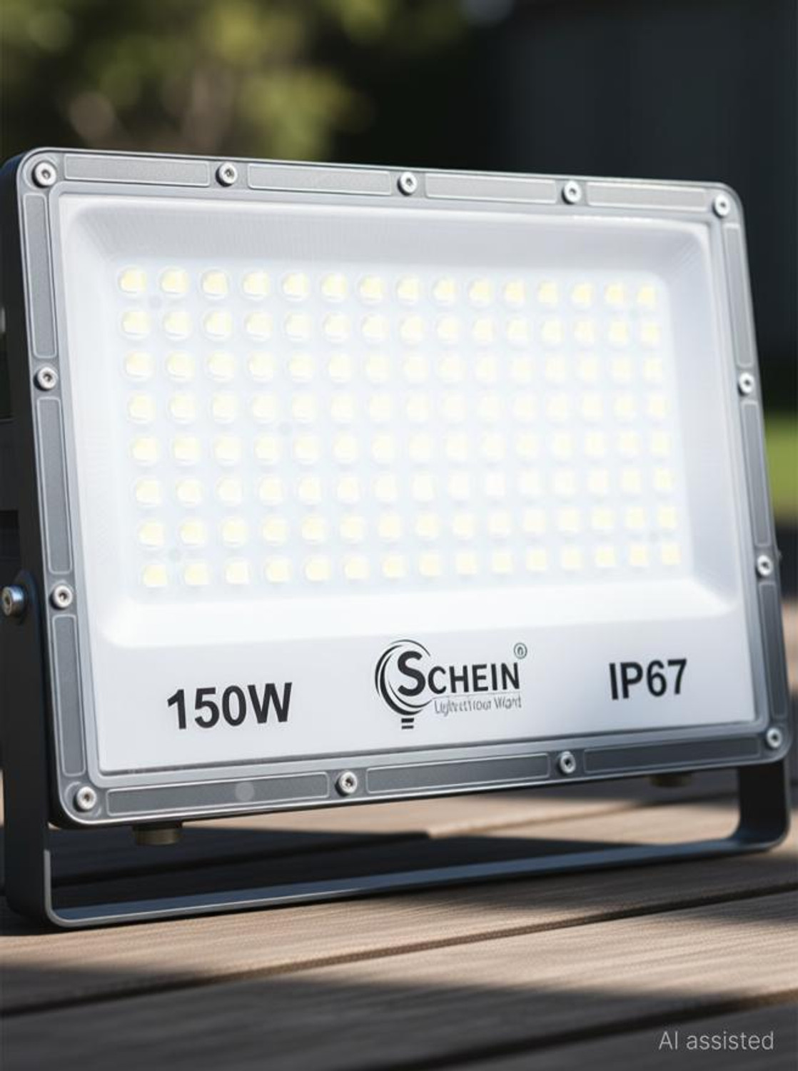 Image of SCHEIN 150 WATT FLOOD LIGHT CURVV STREET LIGHT Flood Light Outdoor Lamp