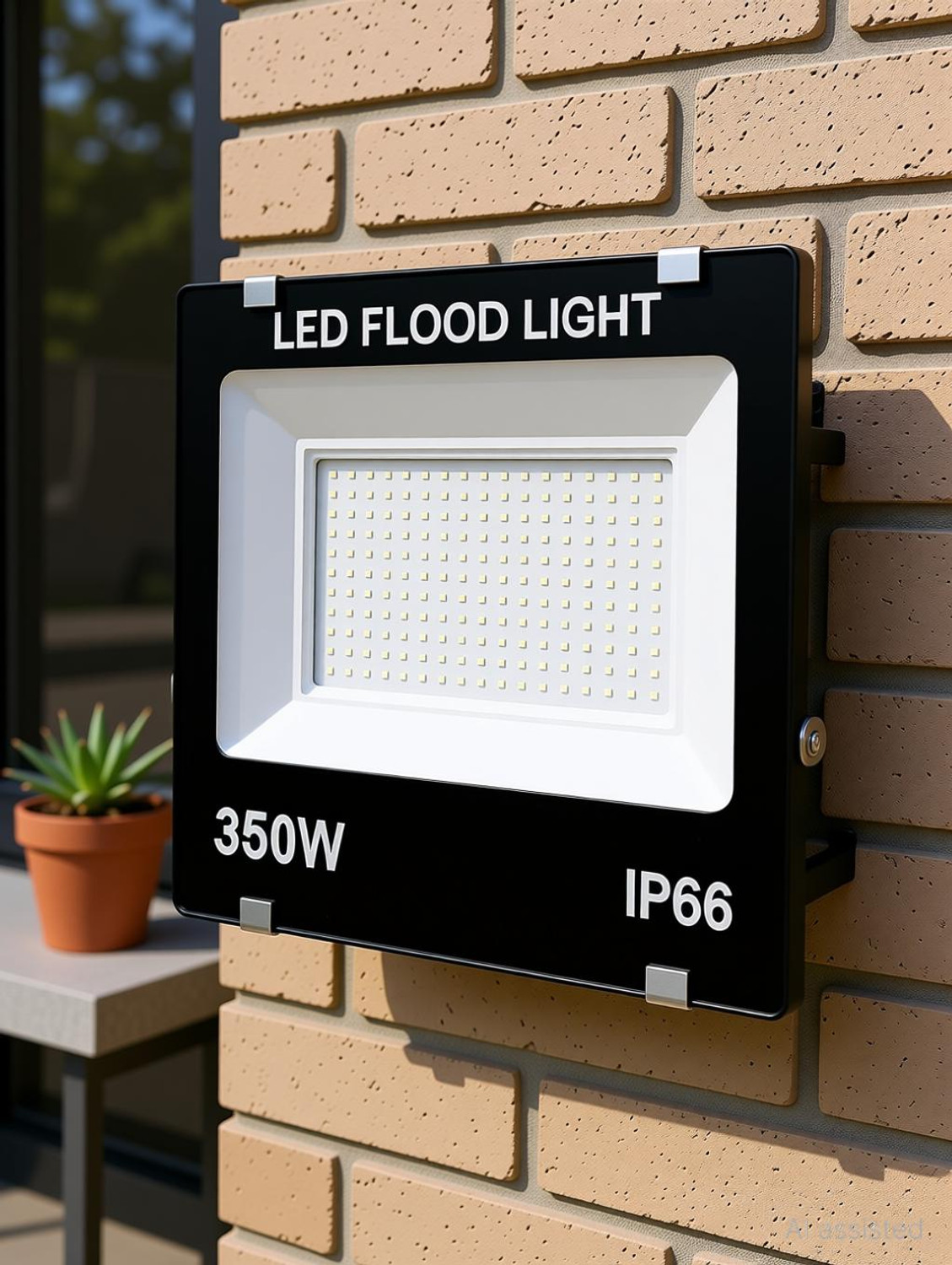 Image of spark world 350 WATT COOL WHITE (Pack of 1) Flood Light Outdoor Lamp