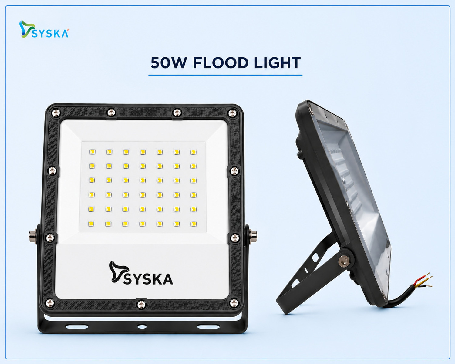 Image of Syska SSK-DFL-50W Flood Light Outdoor Lamp