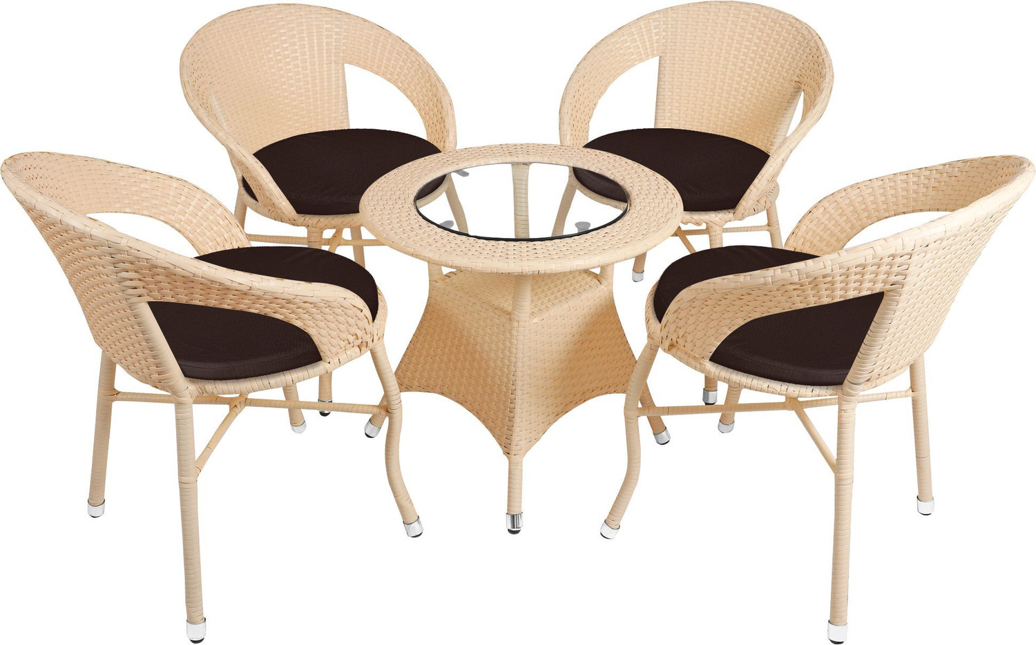 Image of BRISHI Metal Table & Chair Set