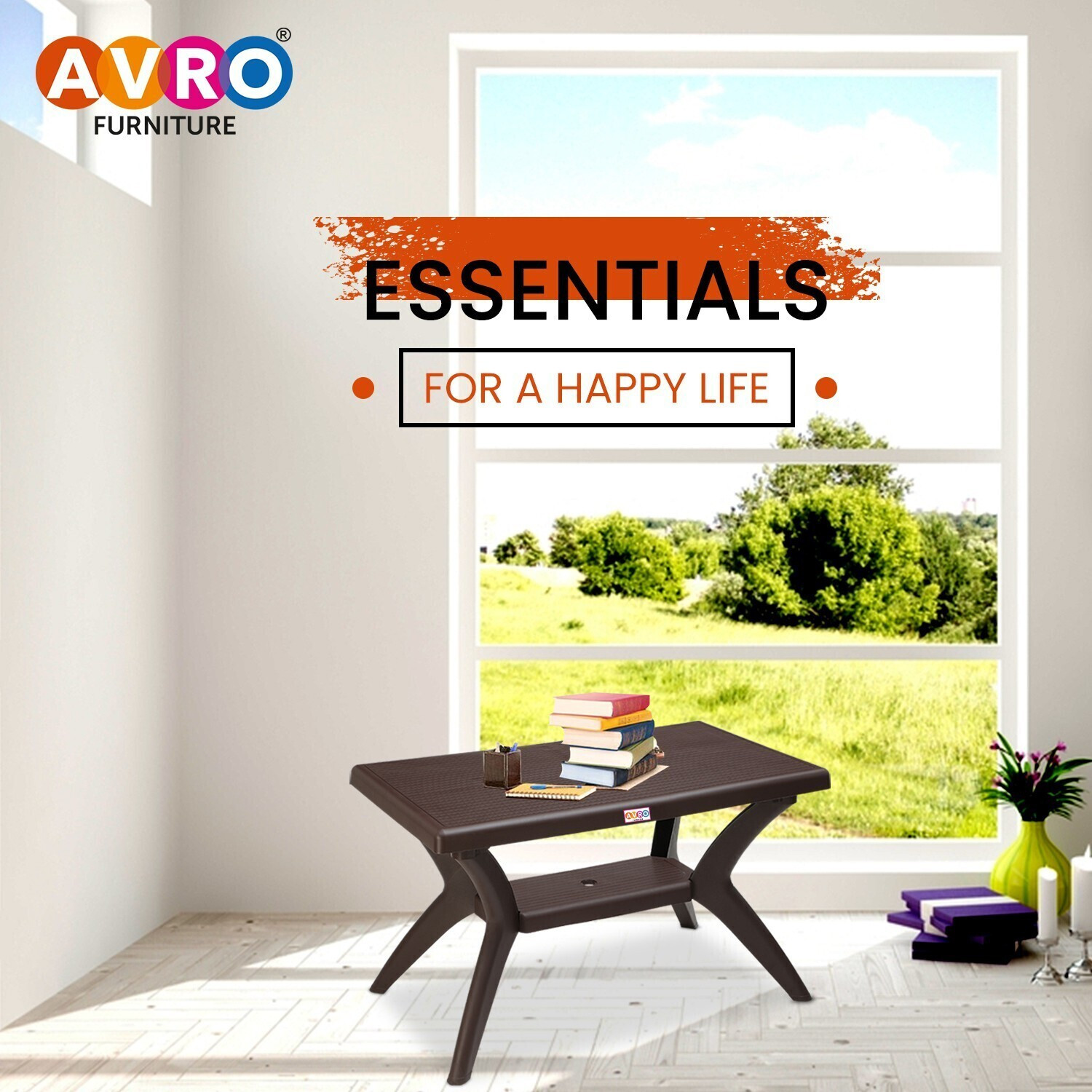 Image of AVRO furniture Magna Plastic Outdoor Table