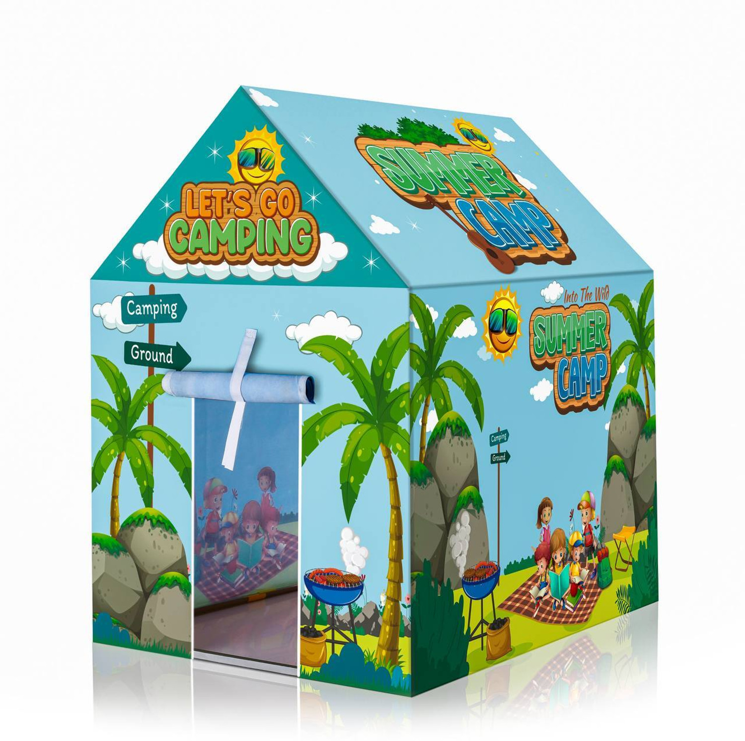 Image of TOOBIL SUMMER THEME PLAY TENT HOUSE