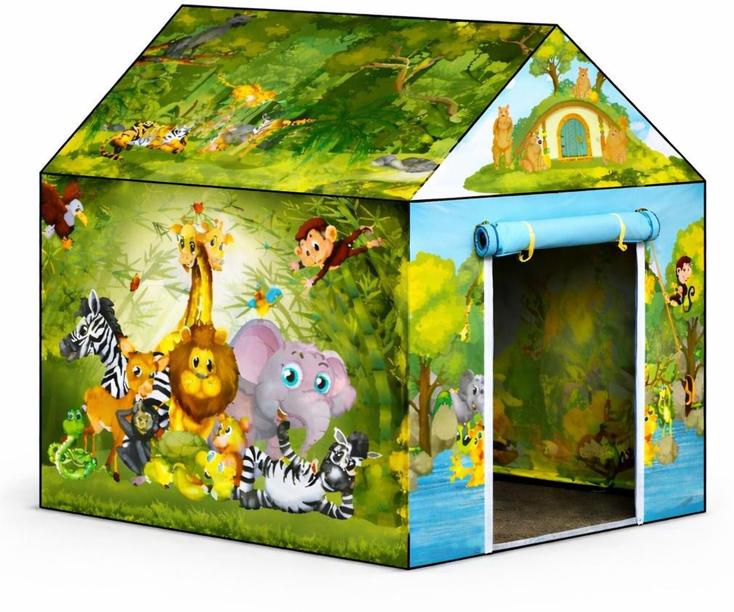 Image of cantus Tent House for Kids Jungle Tent House for 10 year boys and girls(Big Size)